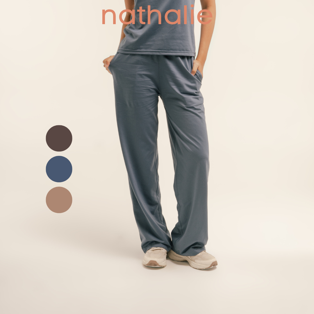 Nathalie Dry fit Wide Sweatpants 1 Pcs NTC 3584