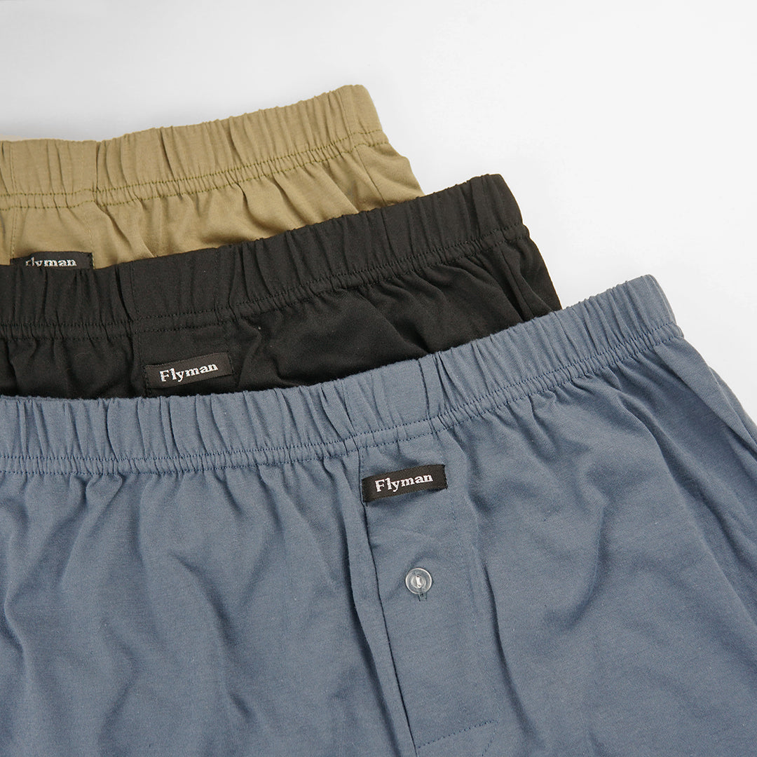 Flyman Celana Pendek Santai 3 pcs FM 3330