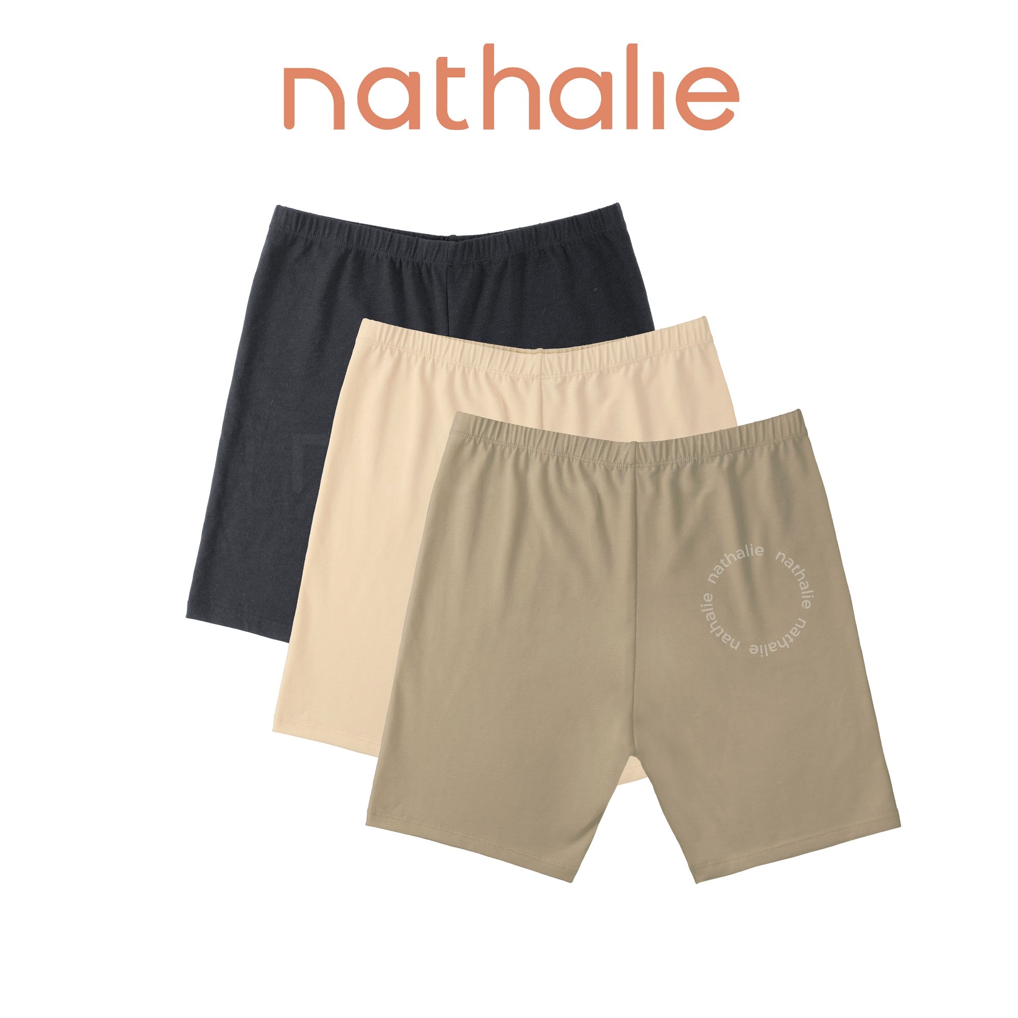 Nathalie Short Pants Wanita Cotton Blend 1 pcs NTC 3374