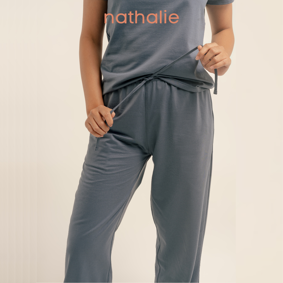 Nathalie Dry fit Wide Sweatpants 1 Pcs NTC 3584