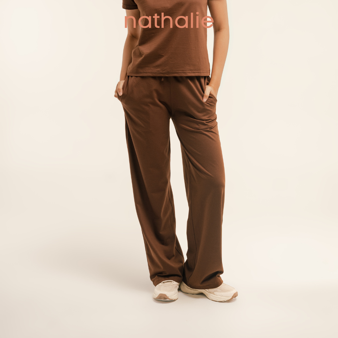 Nathalie Dry fit Wide Sweatpants 1 Pcs NTC 3584
