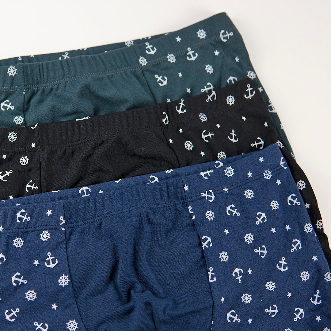 Flyman Celana Dalam Pria Boxer Tencel 3 pcs FM 3167