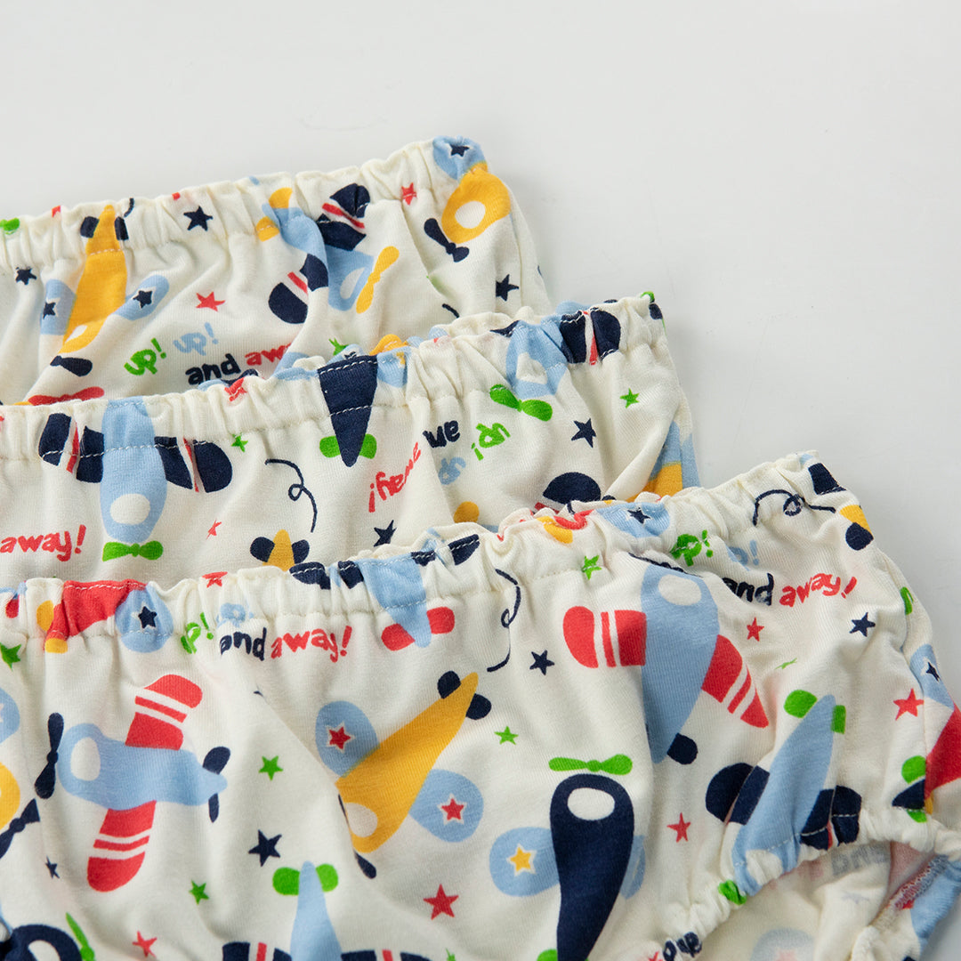 FN Kids Celana Dalam Brief Anak Laki-Laki Tencel 3 pcs FK 3134