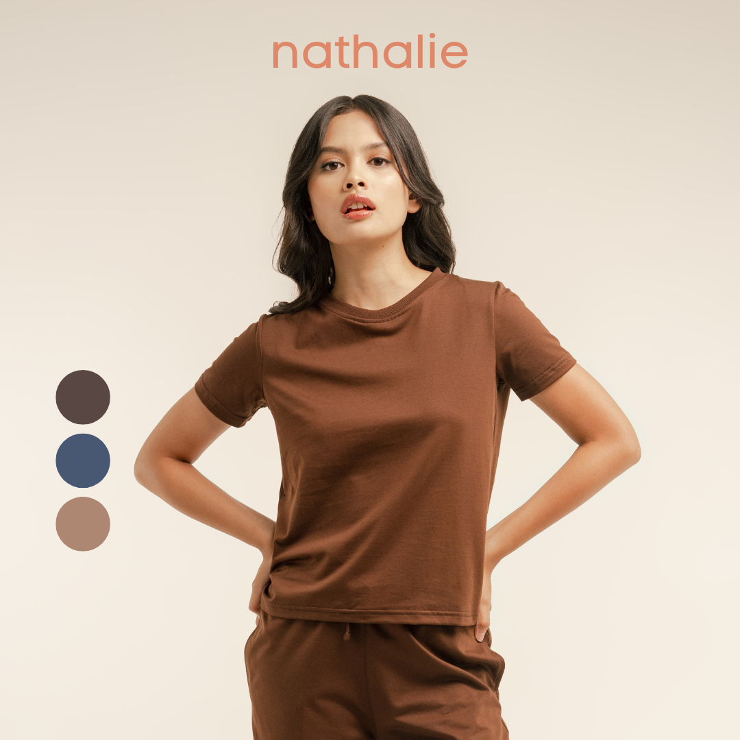 Nathalie Dry fit Cotton Ladies T-shirt 1 Pcs NTA 3583