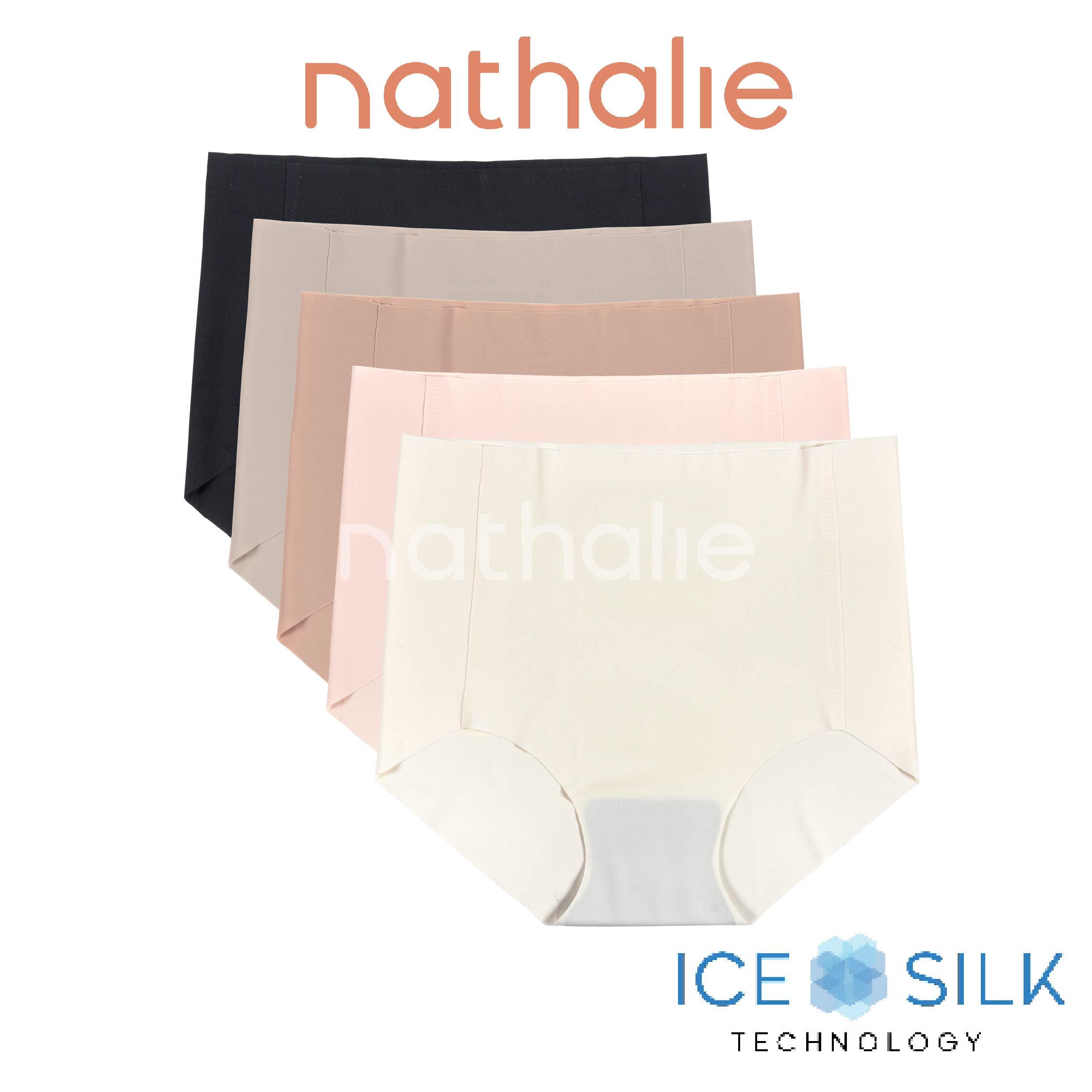 Celana Dalam Seamless Wanita Maxi Ice Silk  1 PCS NTC 3438