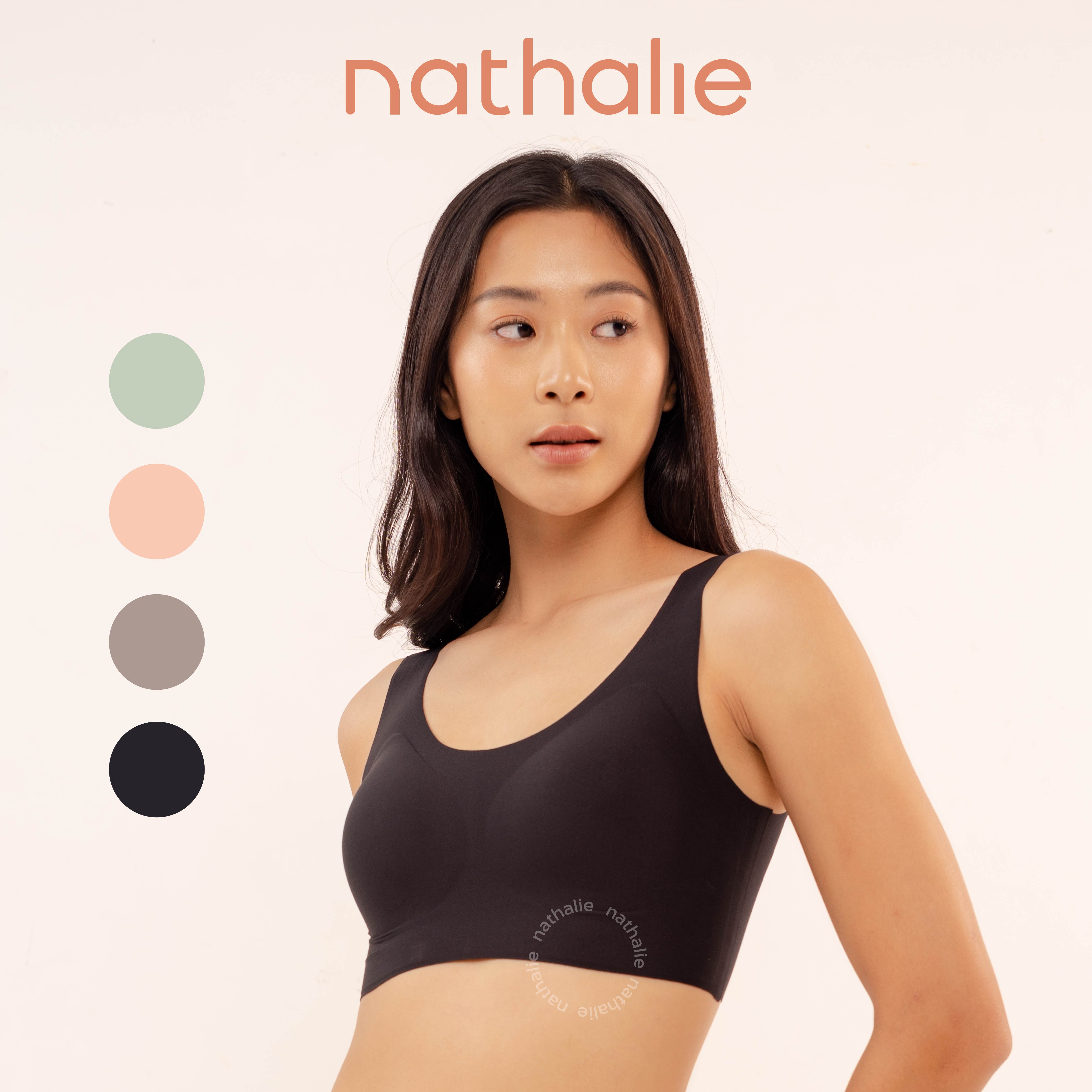 Nathalie Round Neck Vest-Style Bra NTB 3475