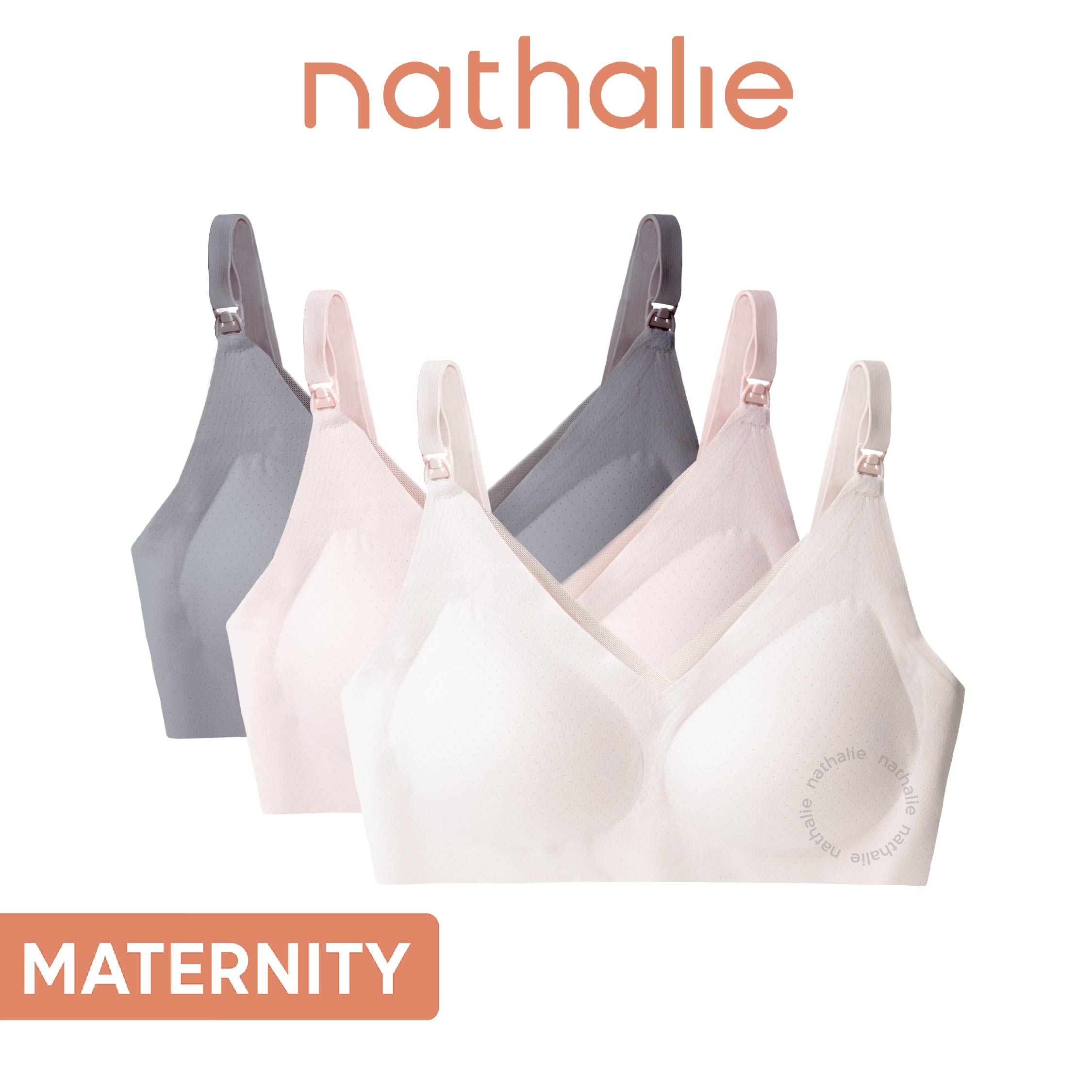 Nathalie Ice Silk Maternity Bra NTBM 3539