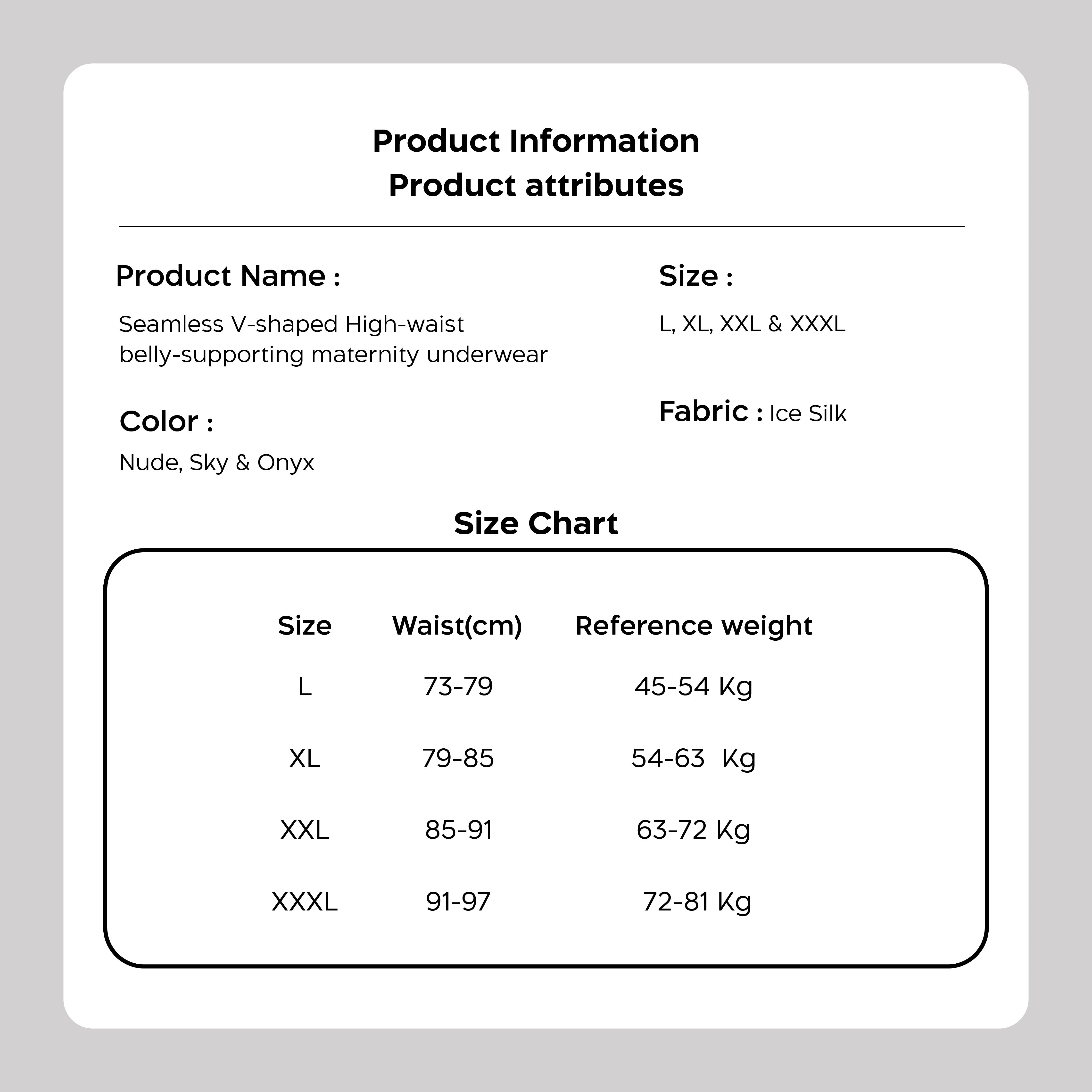 Nathalie Celana Dalam Maternity Maxi 1 pcs NTCM 3496