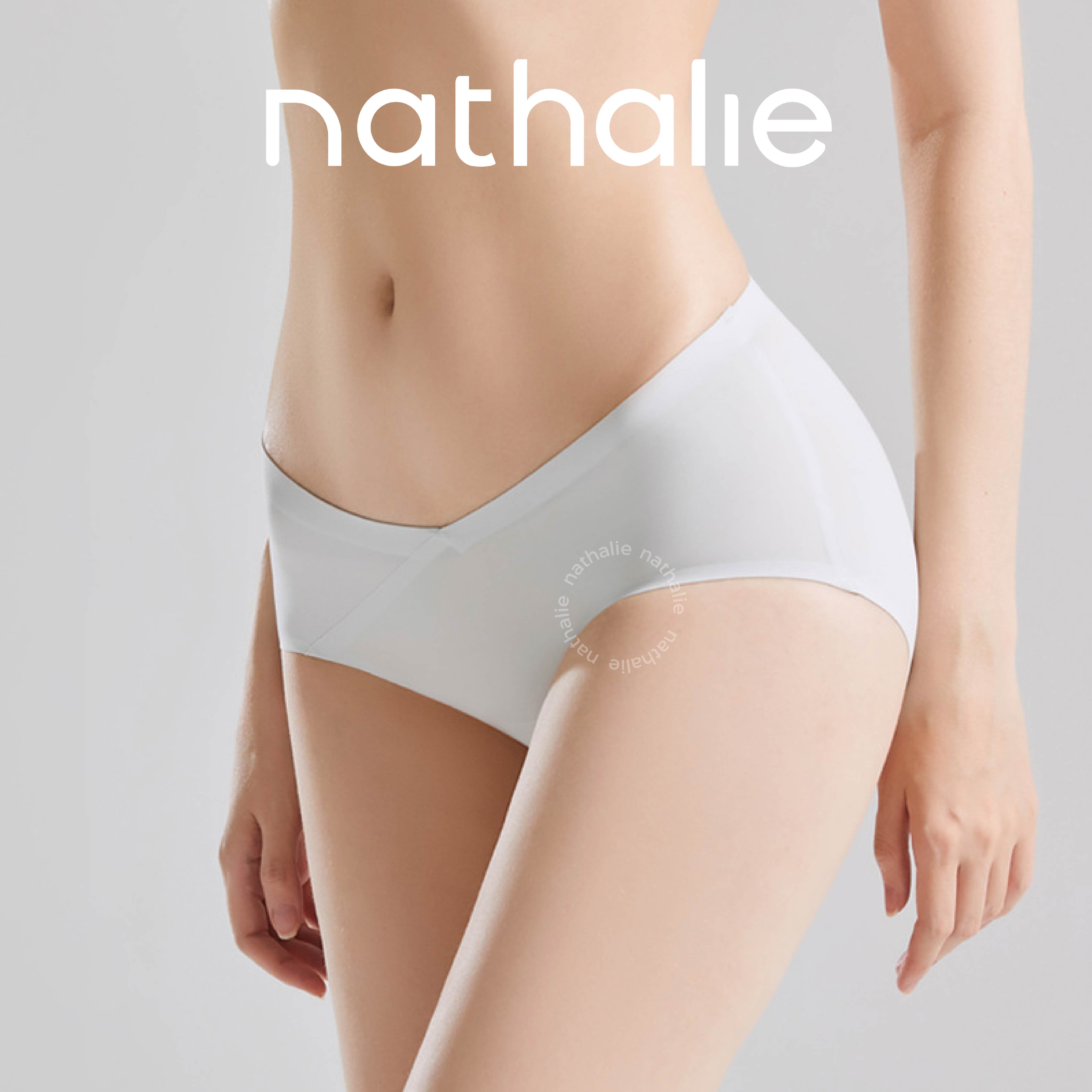 Nathalie Celana Dalam Seamless Maternity Midi Wanita CD Bumil Panty Seemless Hamil 1 Pcs NTCM 3495