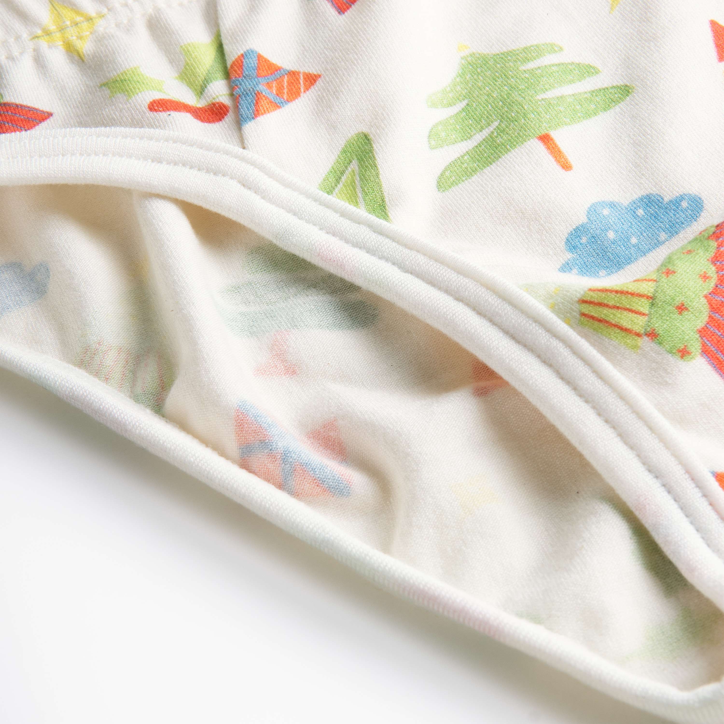 Celana Dalam Briefs Tencel Anak laki-laki Printing Natal 1 Pcs FKC 3464