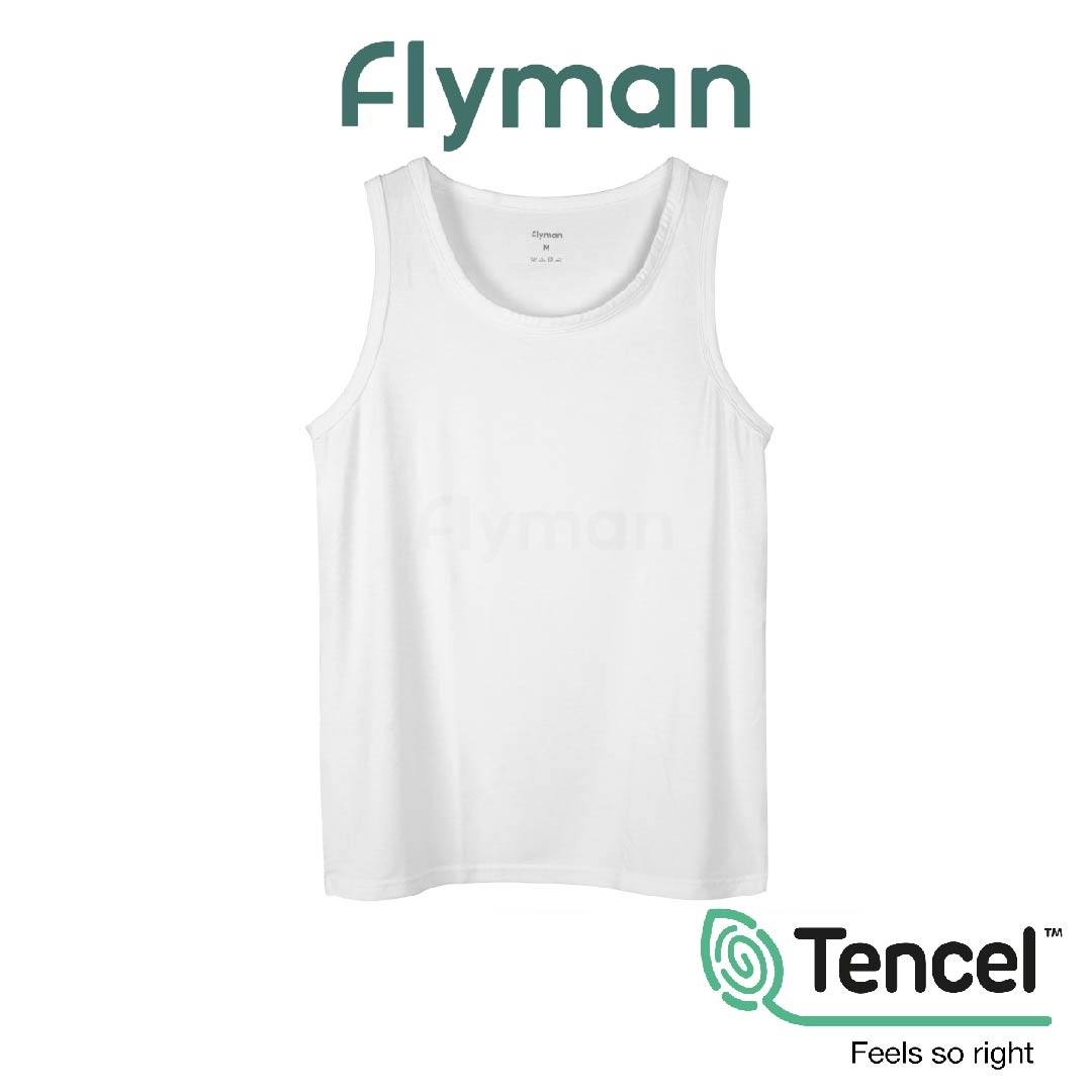 Kaos Dalam Tencel Tidak Berlengan Pria 1 Pcs FMA 3073