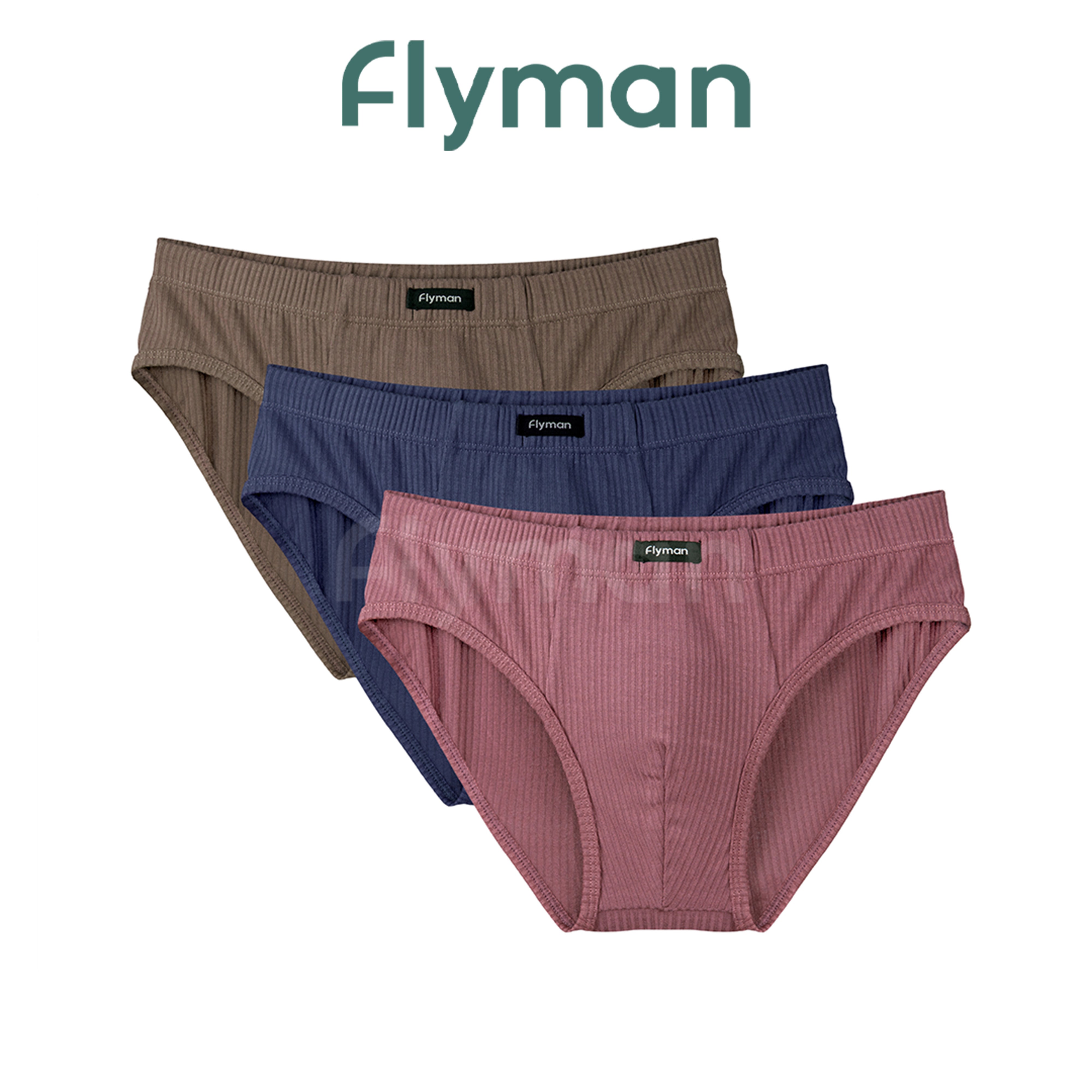 Flyman Celana Dalam Pria Brief Rayon 1 pcs FM 3415