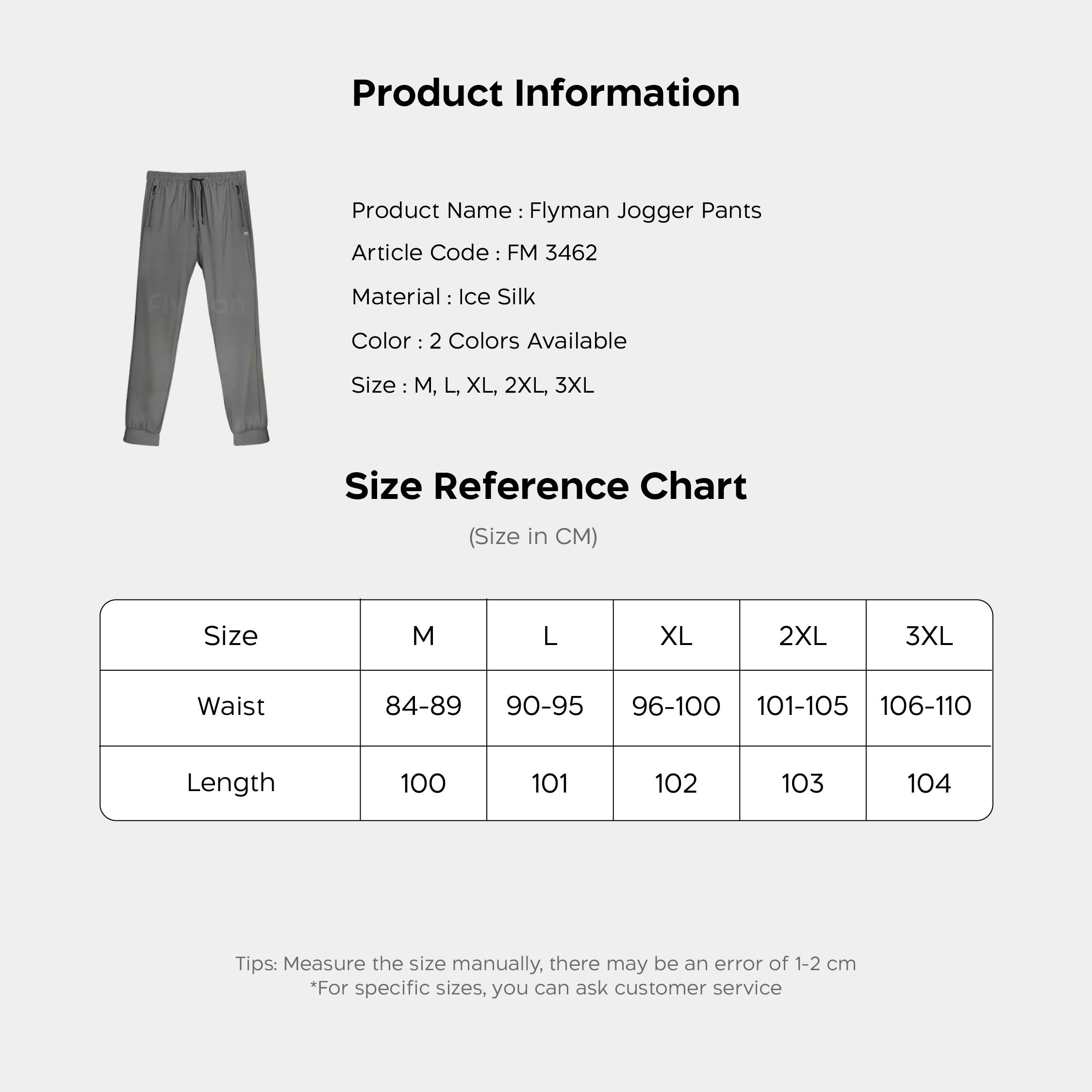 Flyman Active Jogger Pants FM 3462