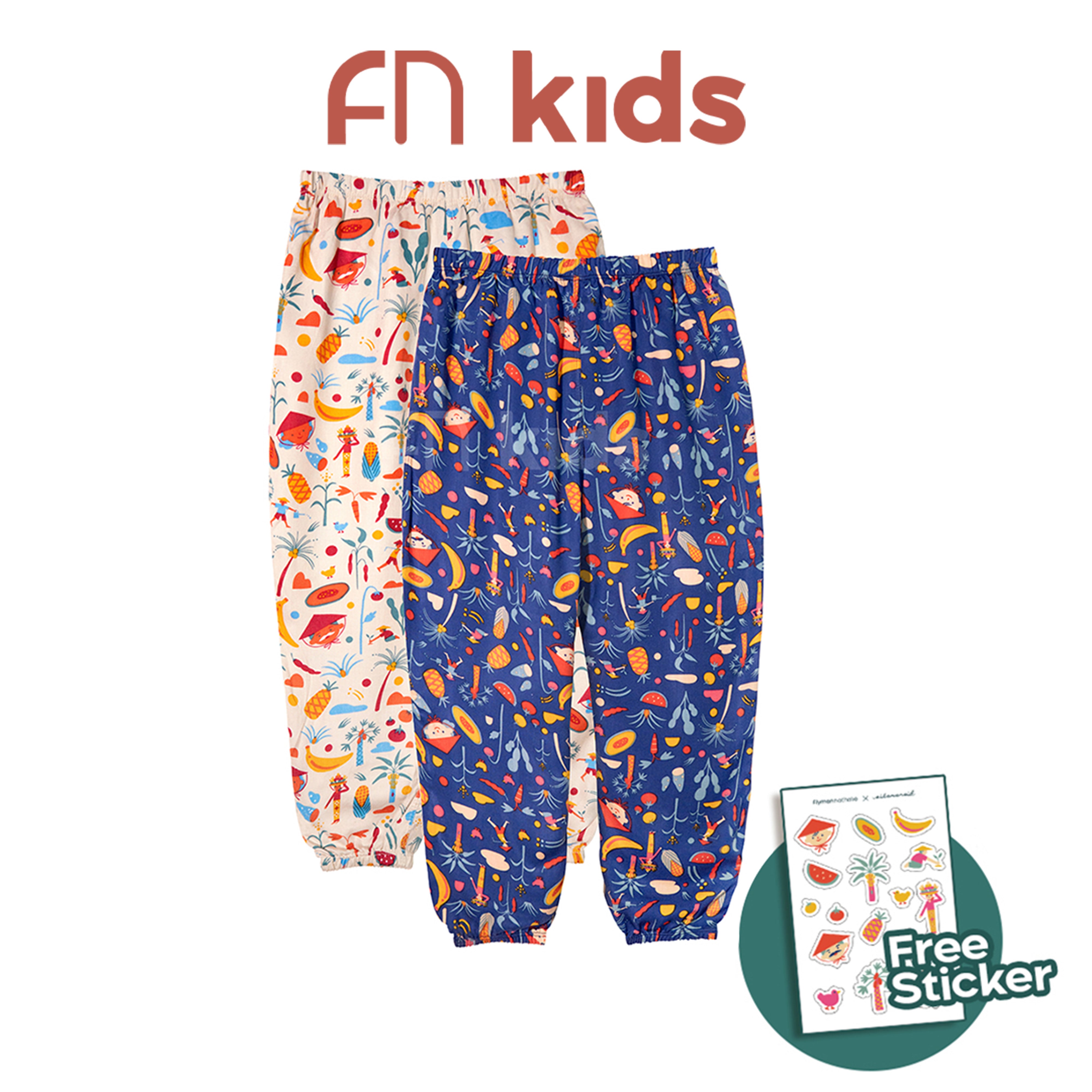 FN Kids x Amalia Long Pants Anak 1 pcs FNKC 3399