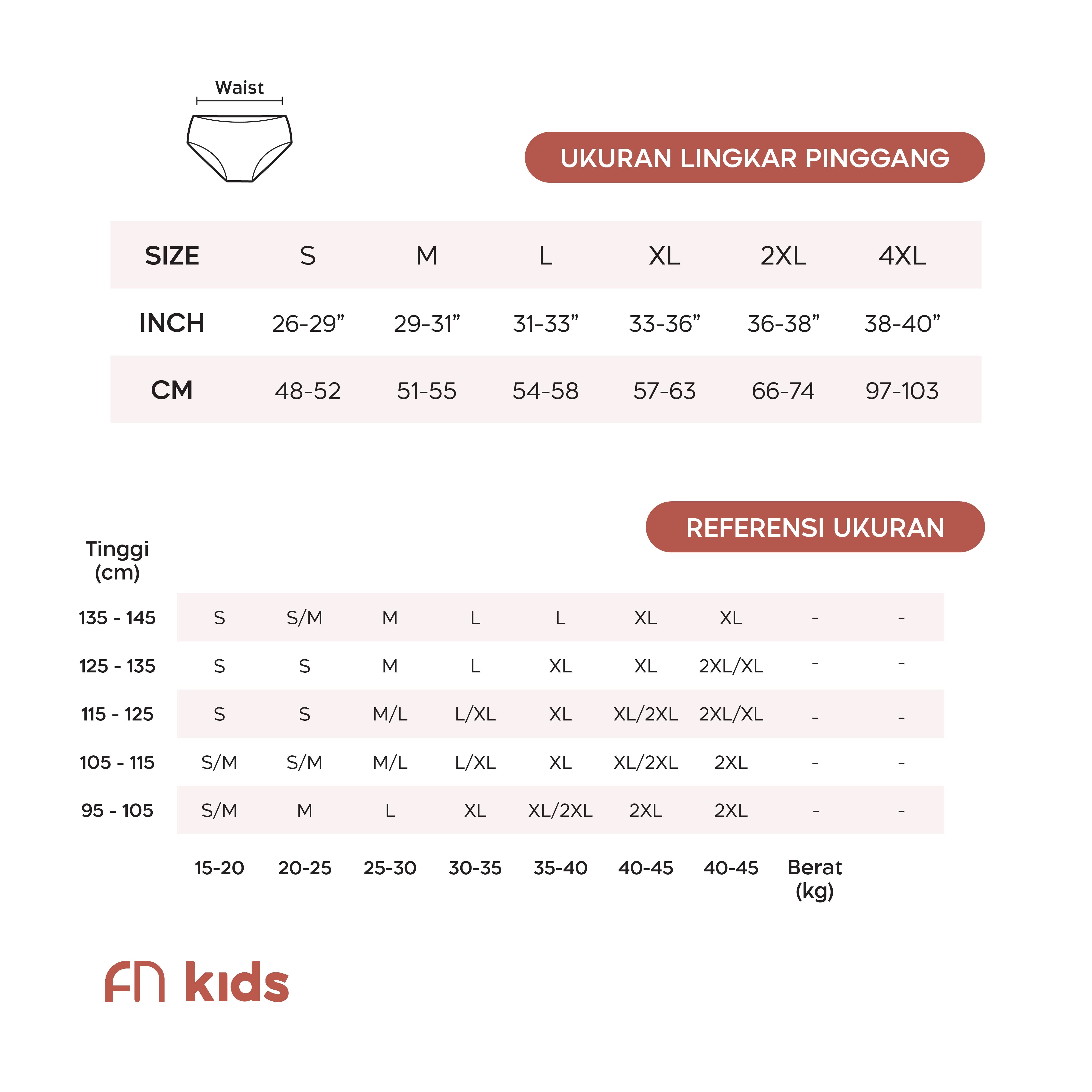 FN Kids Celana Dalam Anak Perempuan 3 pcs NTK 2051