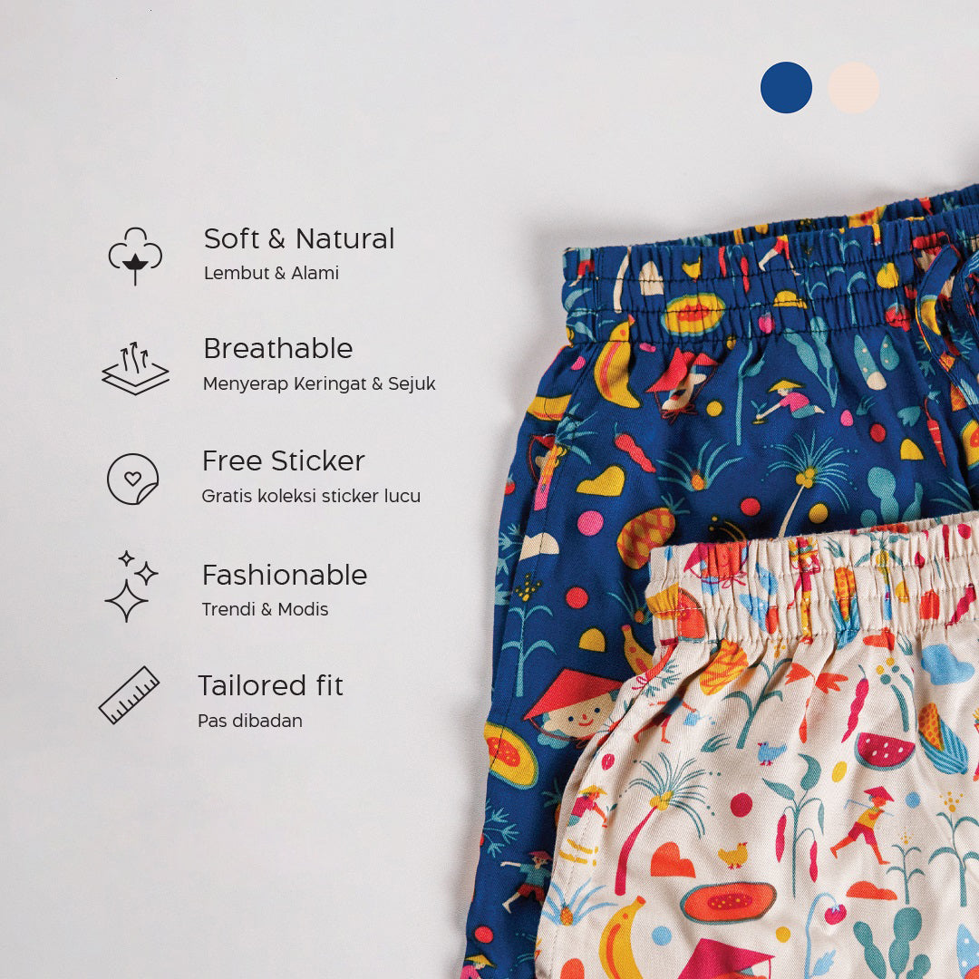 FN Kids x Amalia Long Pants Anak 1 pcs FNKC 3399