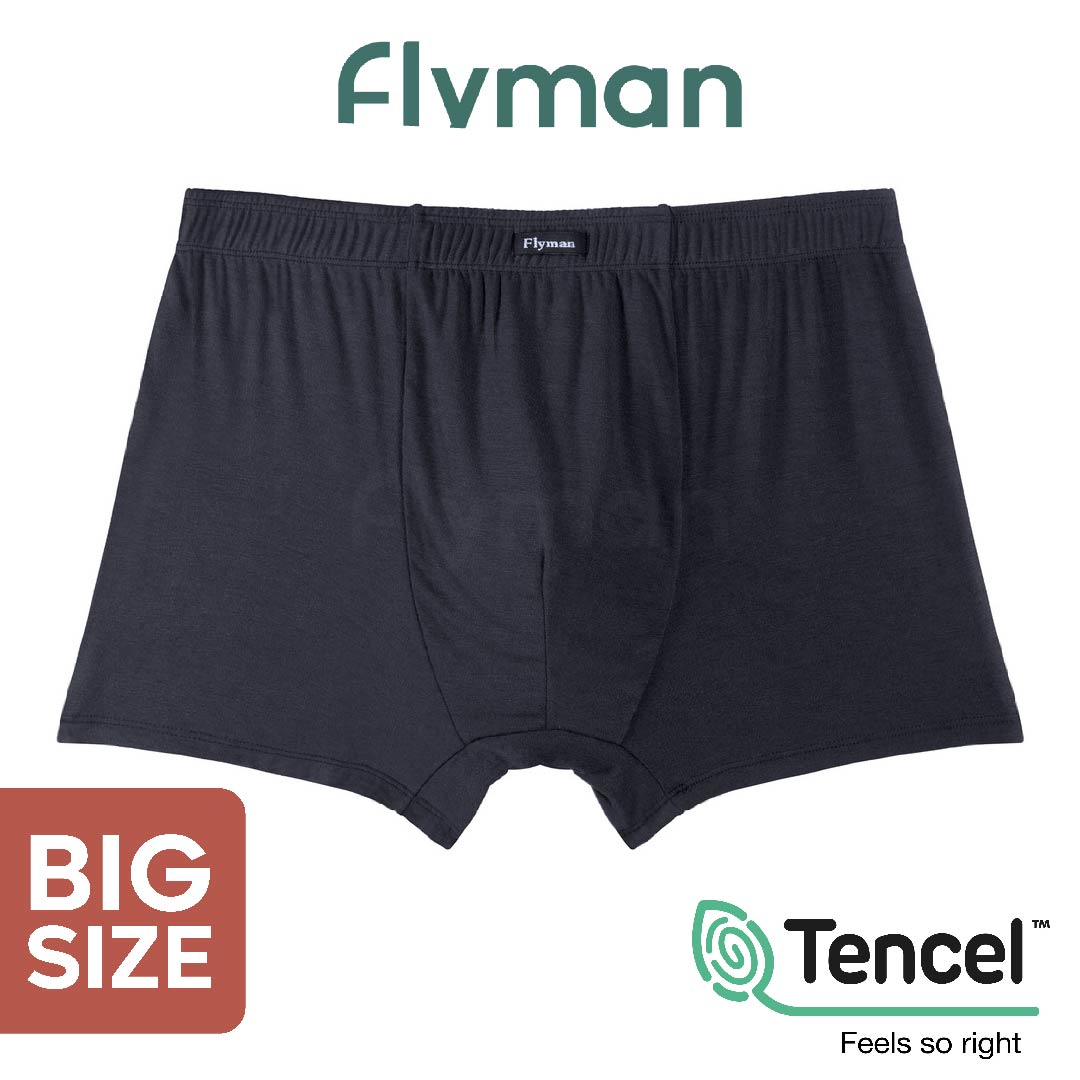 Flyman Celana Dalam Pria Boxer Tencel Big Size 1 pcs FM 3379