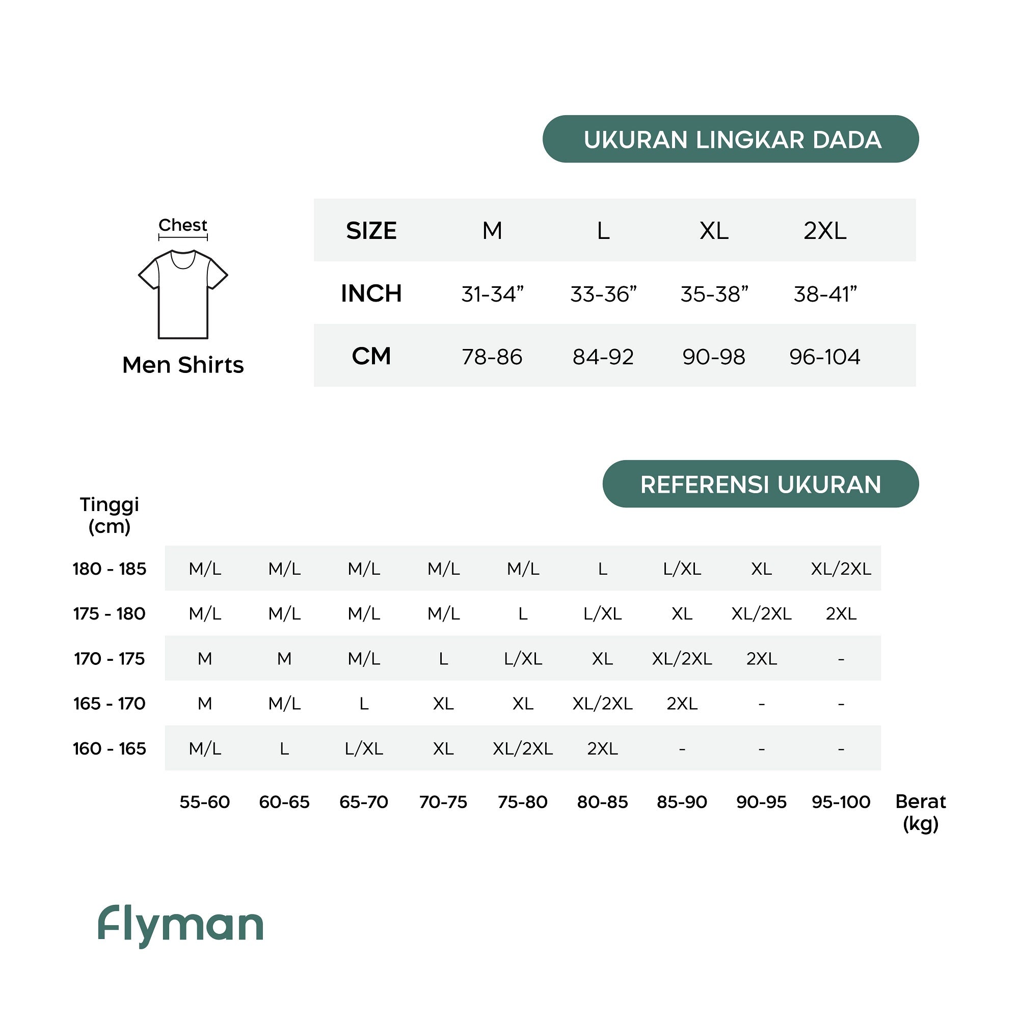 Flyman Kaos Dalam Pria Tank Top 1 pcs FMA 3366