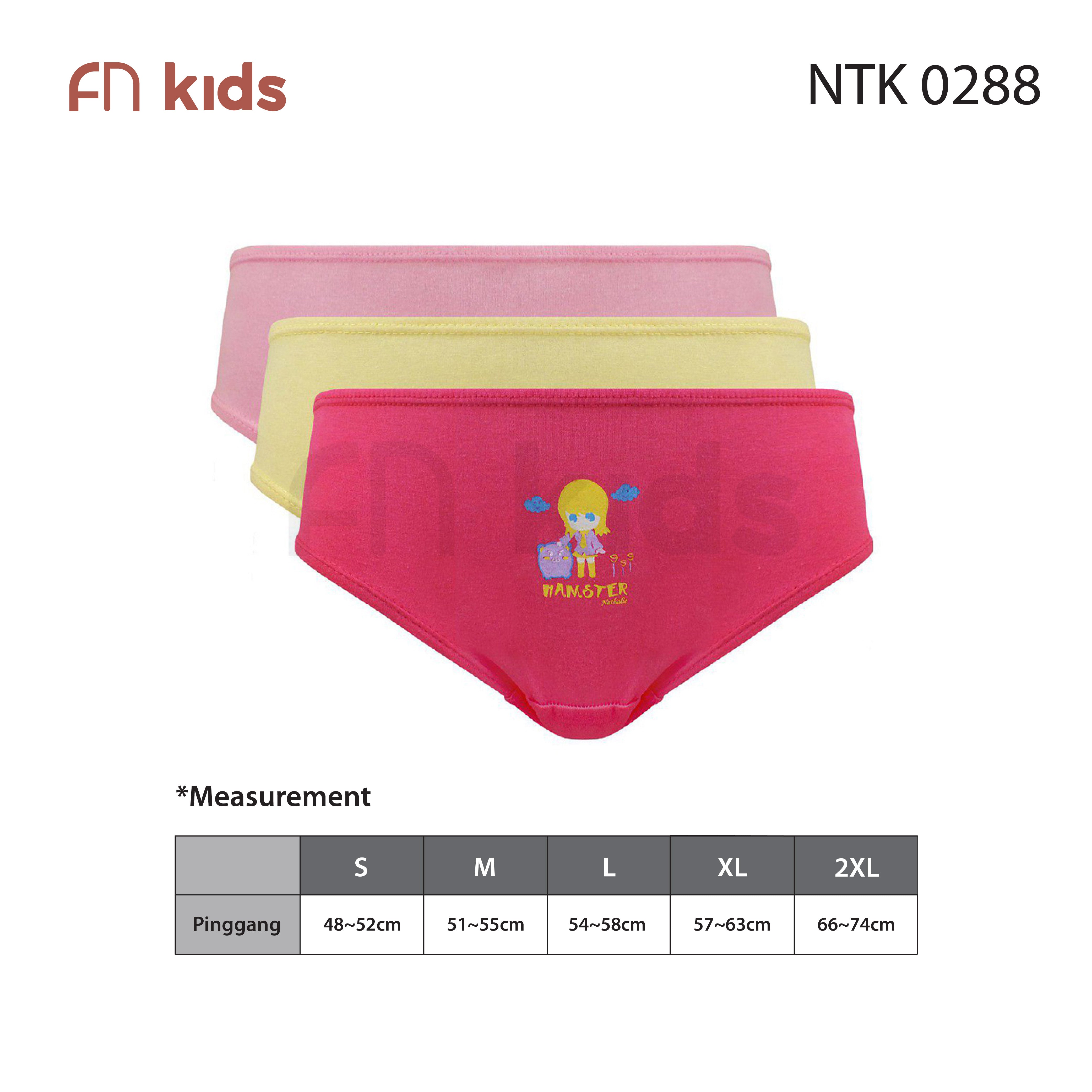 FN Kids Celana Dalam Anak Perempuan 3 pcs NTK 0288