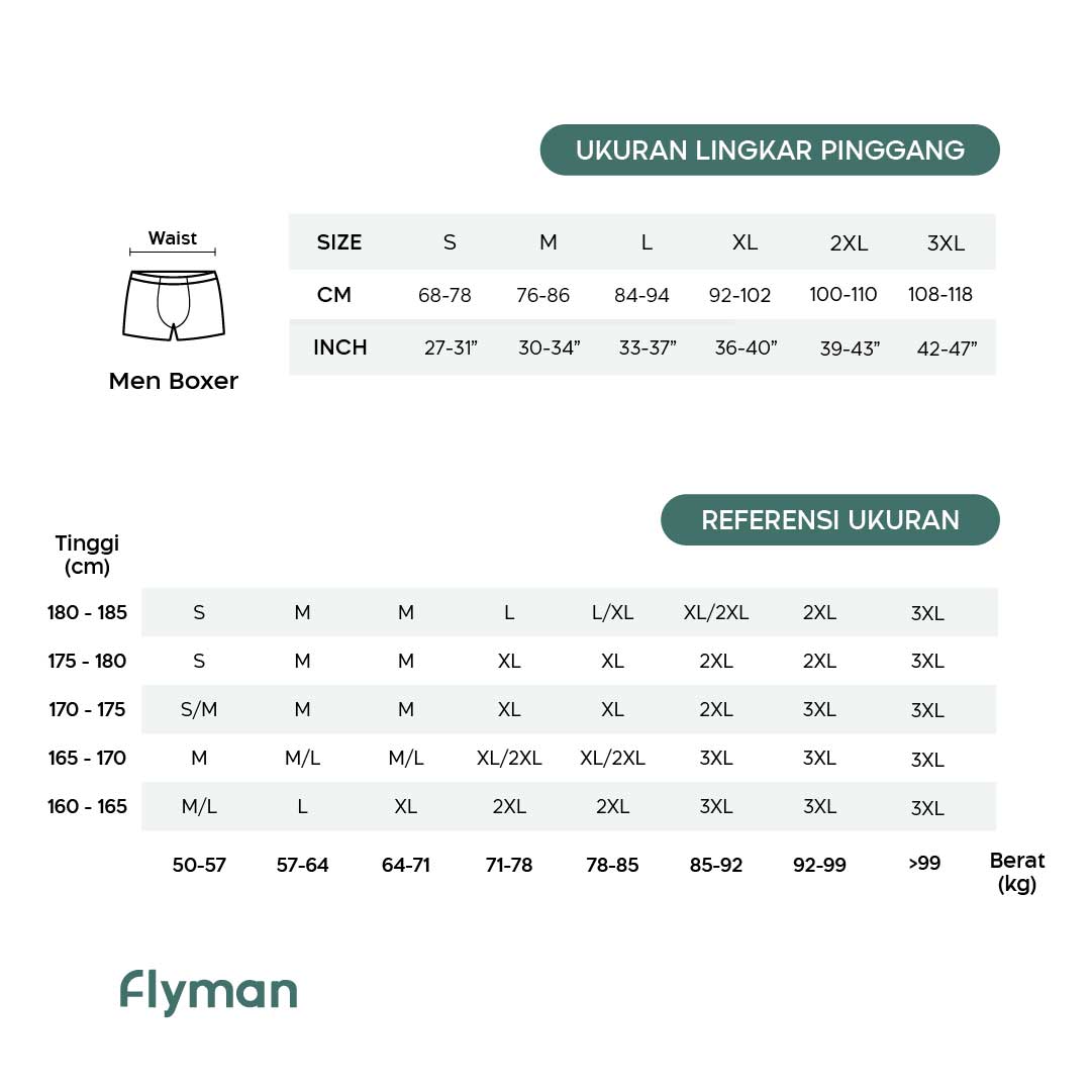 Flyman Tencel Boxer 1 Pcs FM 3537