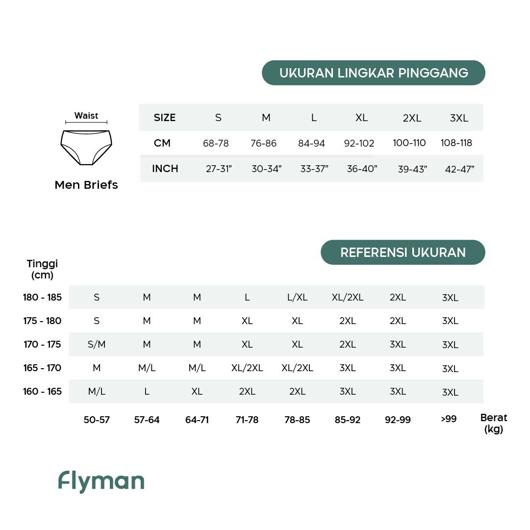 Flyman Tencel Brief 1 Pcs FM 3538