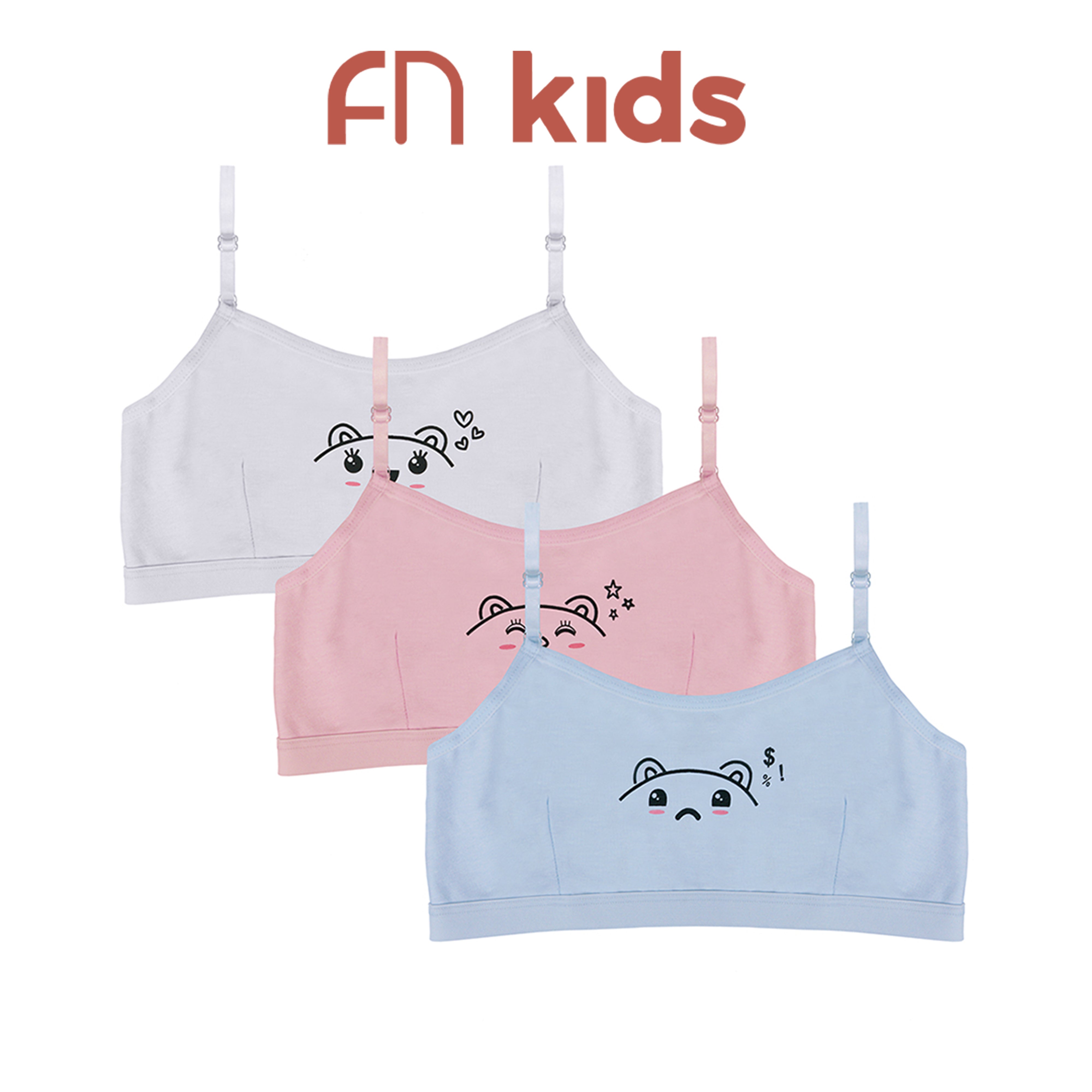 FN Kids Miniset Anak Perempuan 3 pcs NKM 3190