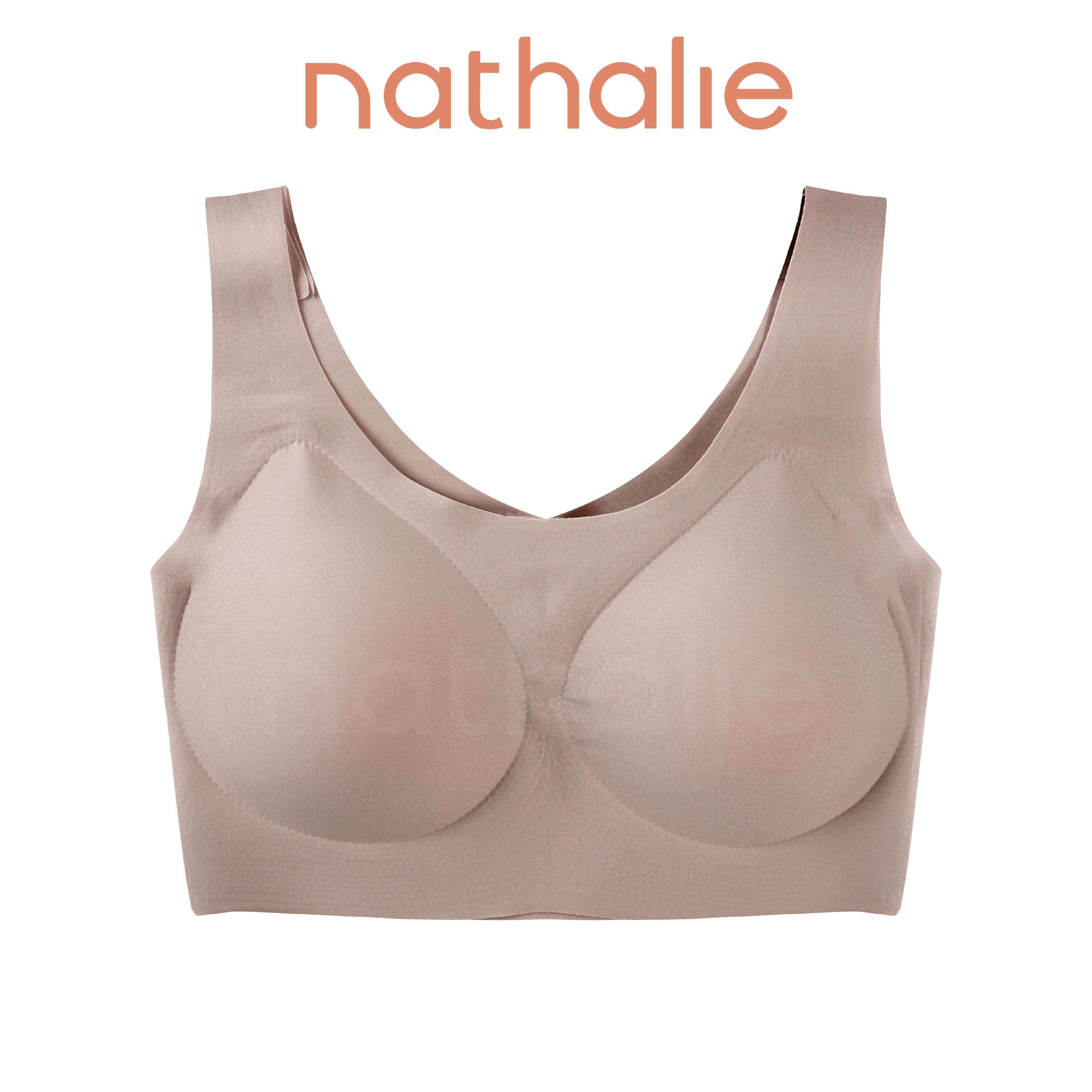 Nathalie Round Neck Vest-Style Bra NTB 3475