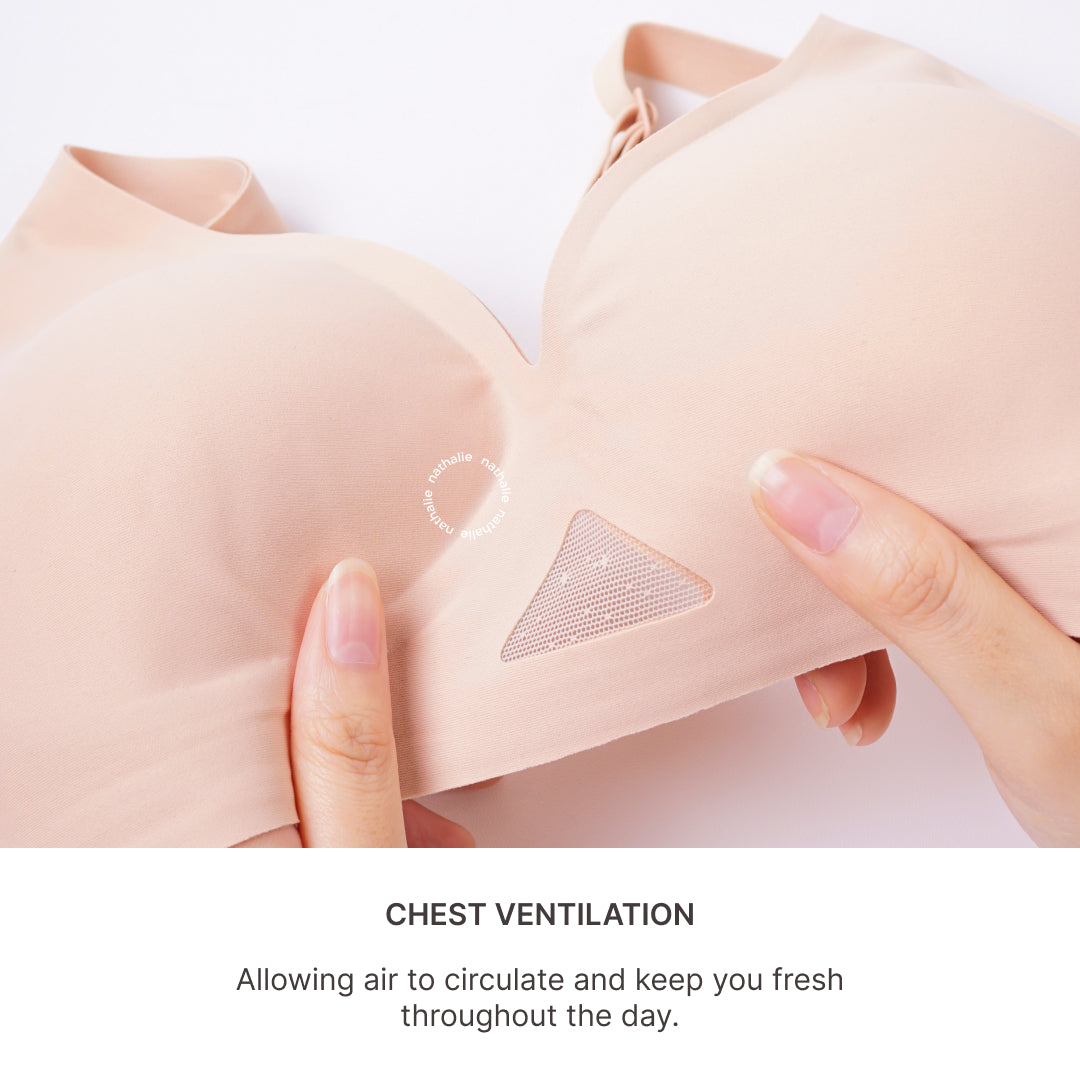 Nathalie V-Neck Breathable Bra NTB 3479
