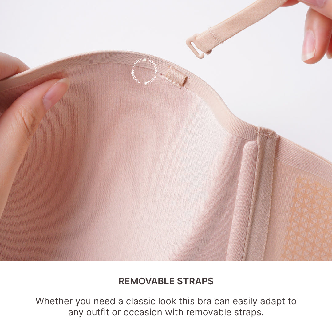 Nathalie 3D Strapless Wire Bra NTB 3517