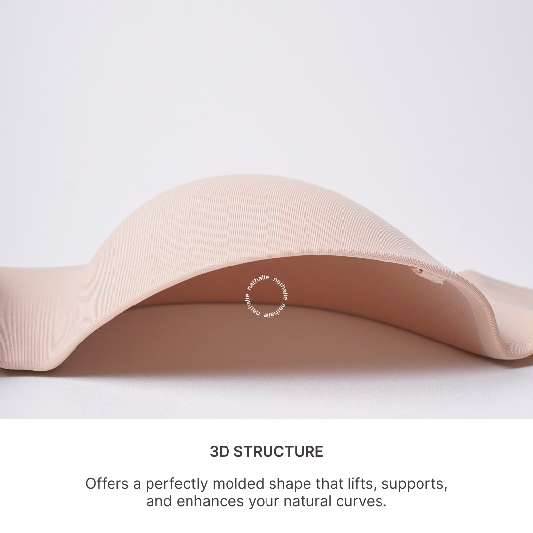 Nathalie 3D Strapless Wire Bra NTB 3517