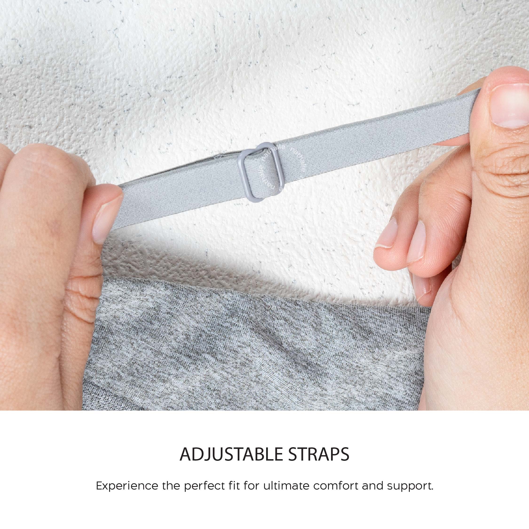 Nathalie Cotton Blend Wireless Light Bra NTB 3567