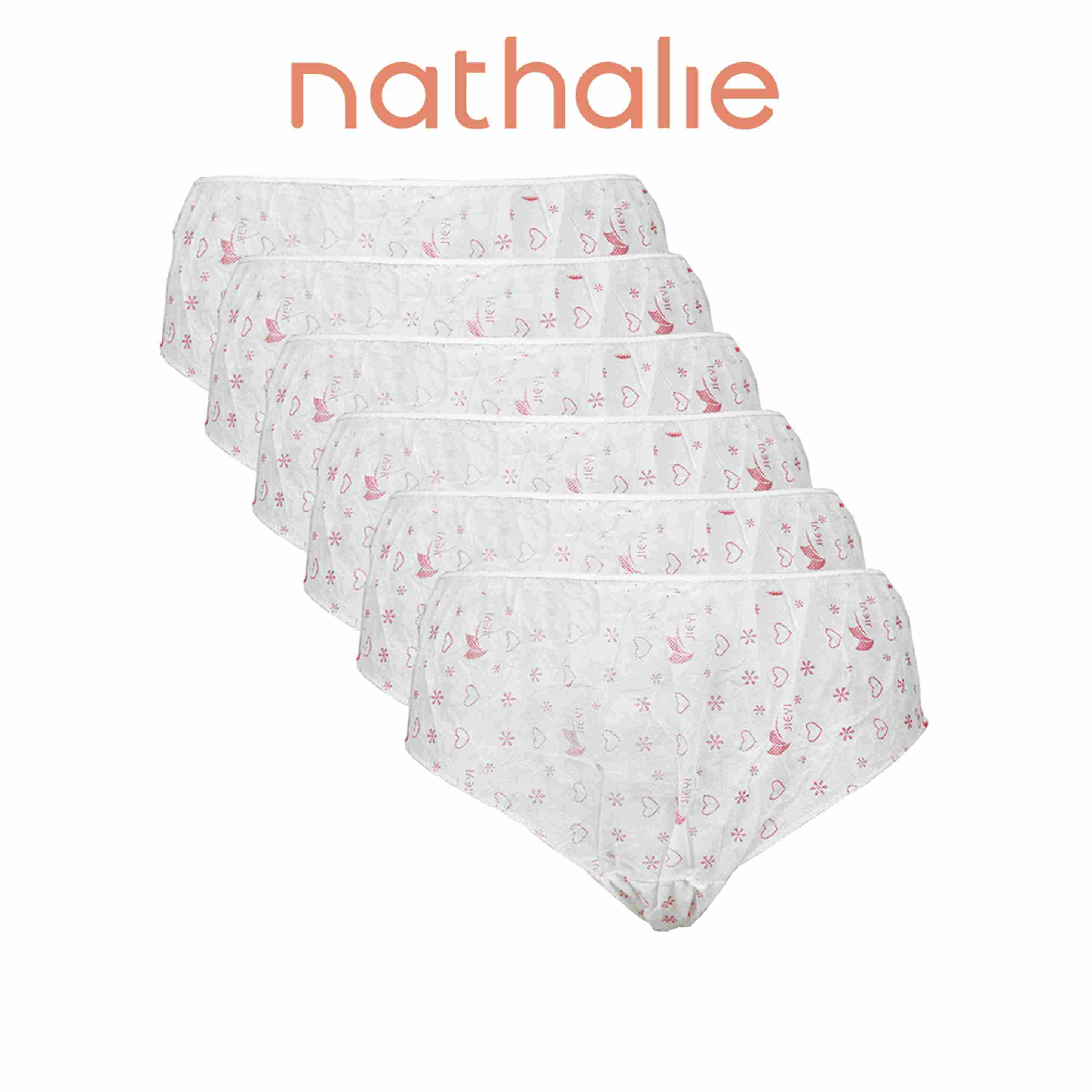 Nathalie Celana Dalam Kertas Sekali Pakai 6 pcs NTC 1040