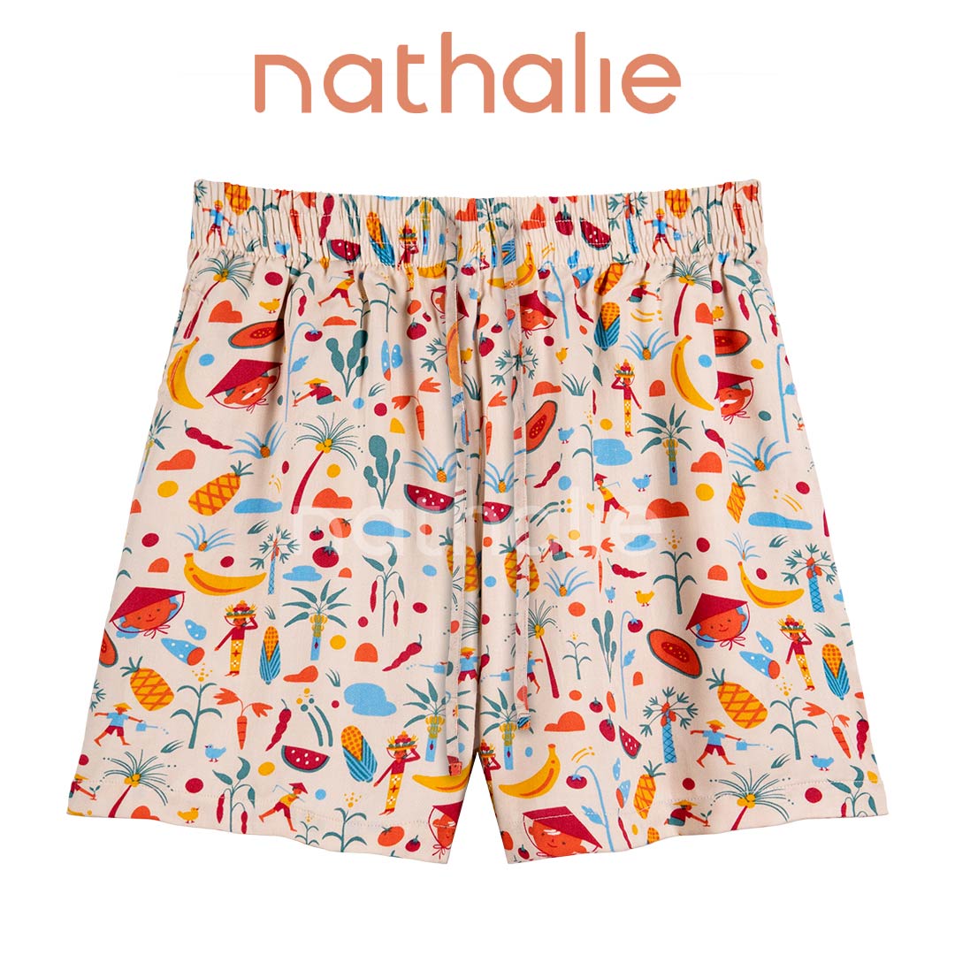 Nathalie x Amalia Short Pants Rayon 1 pcs NTC 3396