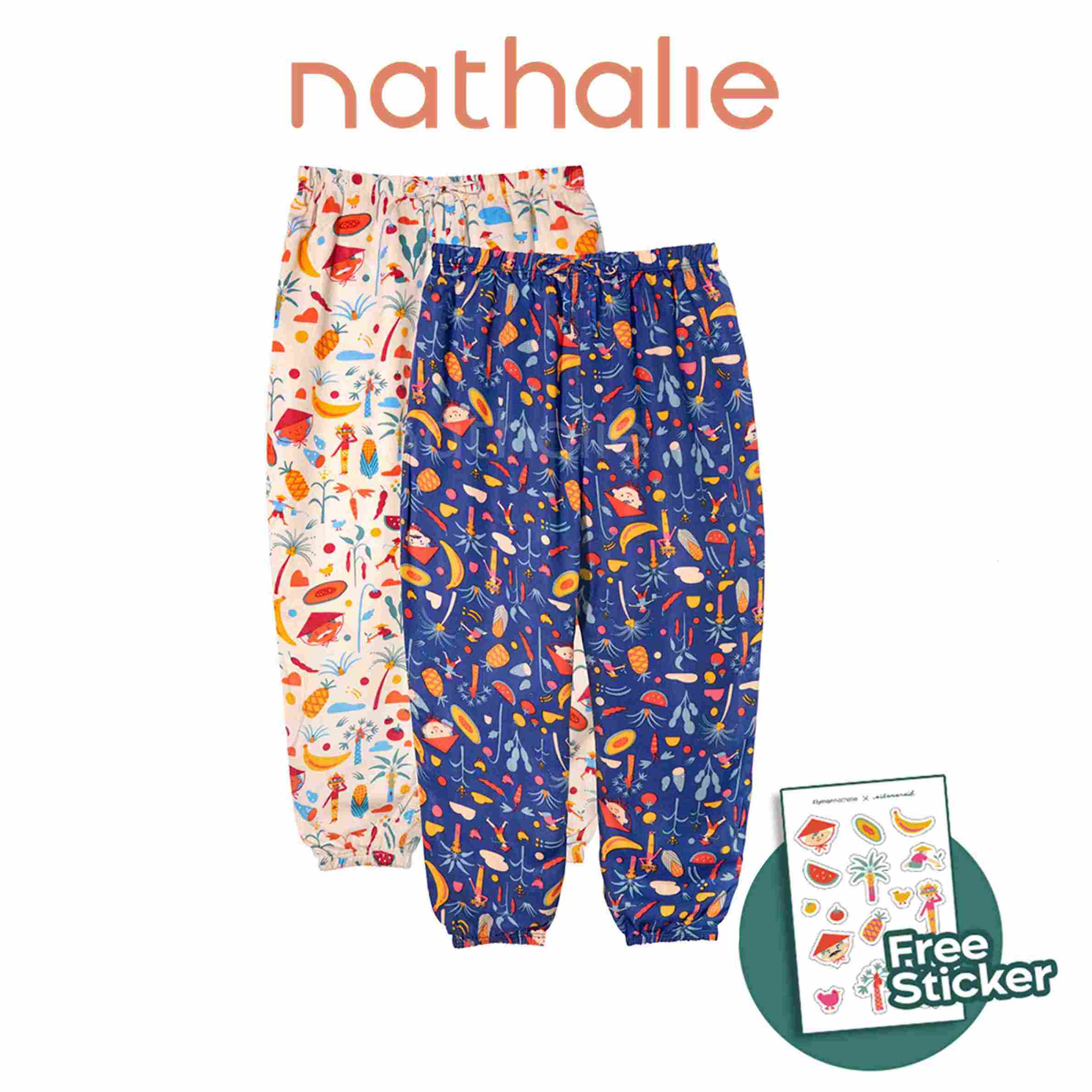 Nathalie x Amalia Celana Panjang Rayon 1 pcs NTC 3398