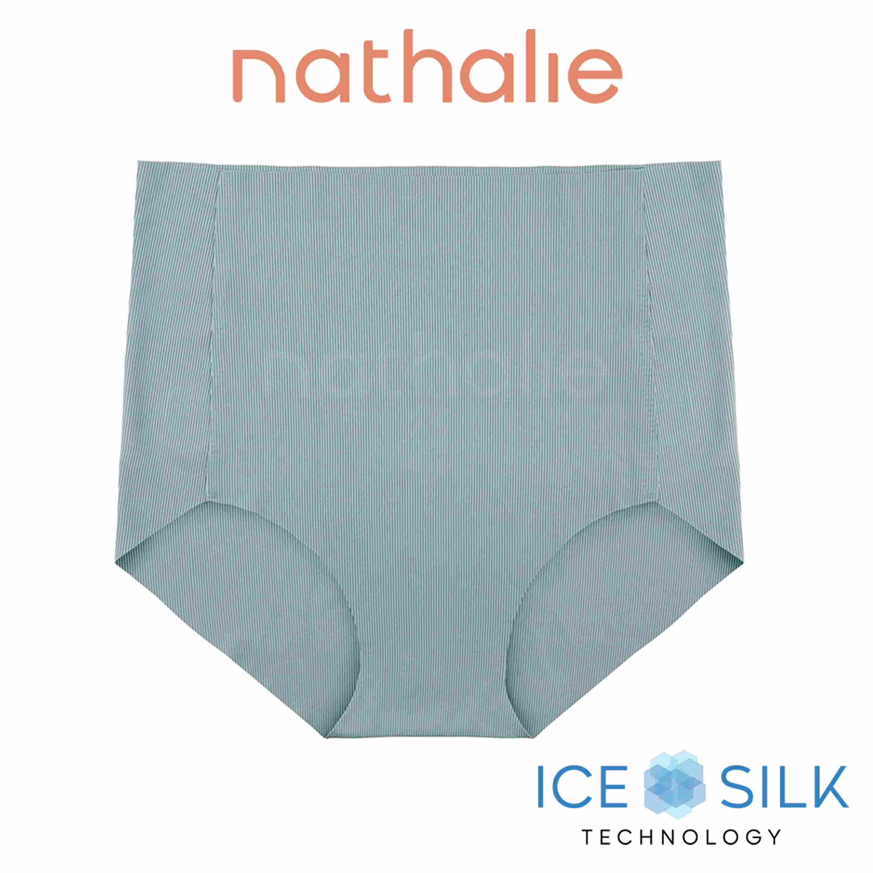 Nathalie Celana Dalam Seamless Maxi Wanita Ice Silk Rib CD Cewek Anti Nyeplak NTC 3434 1 PCS