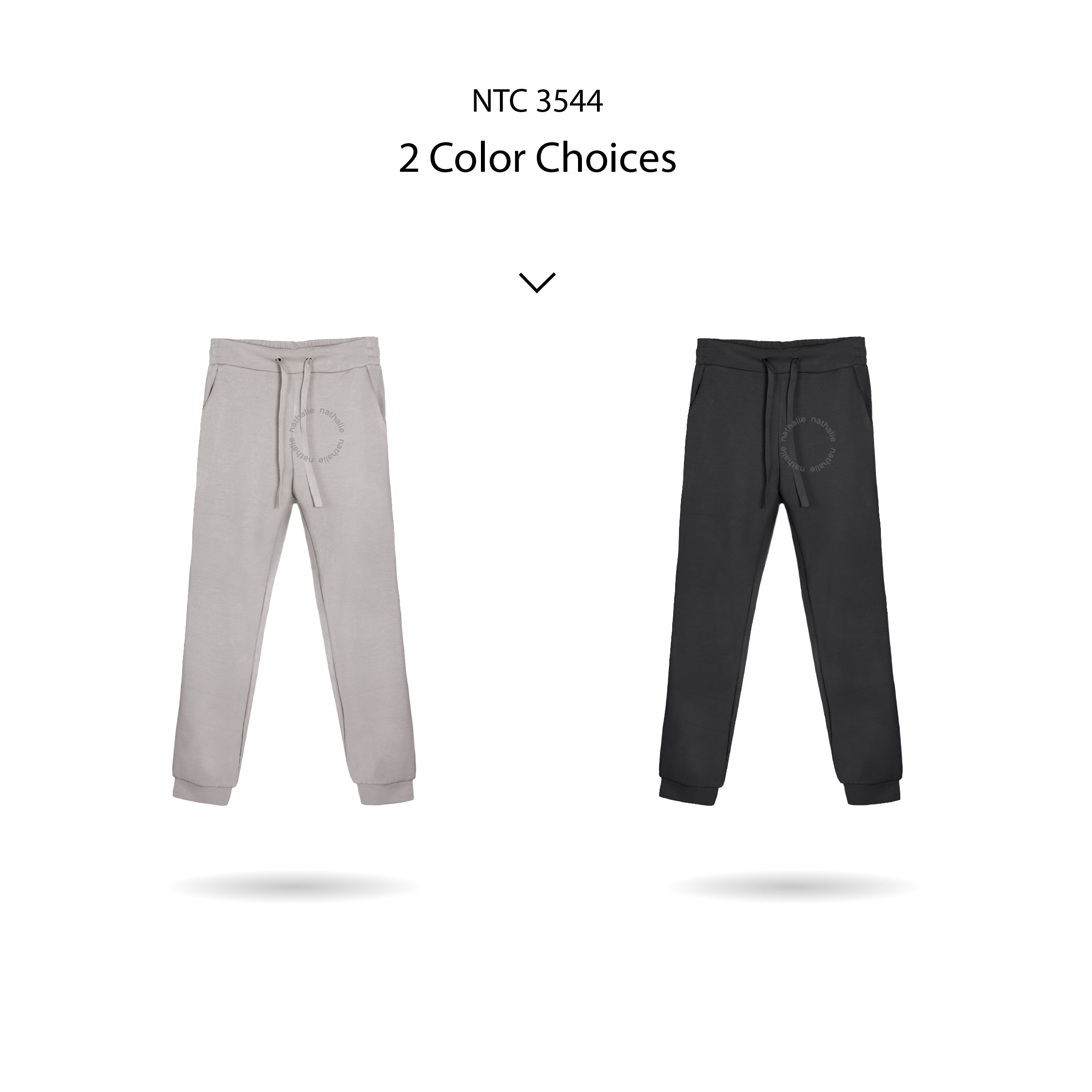 Nathalie Cotton Blend Jogger Pants NTC 3544