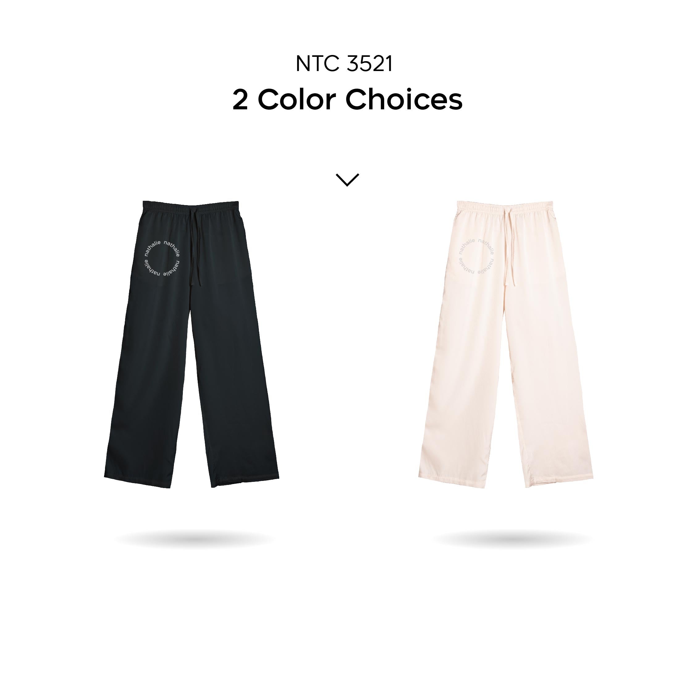 Nathalie Sateen Wide Pants 1 NTC 3521