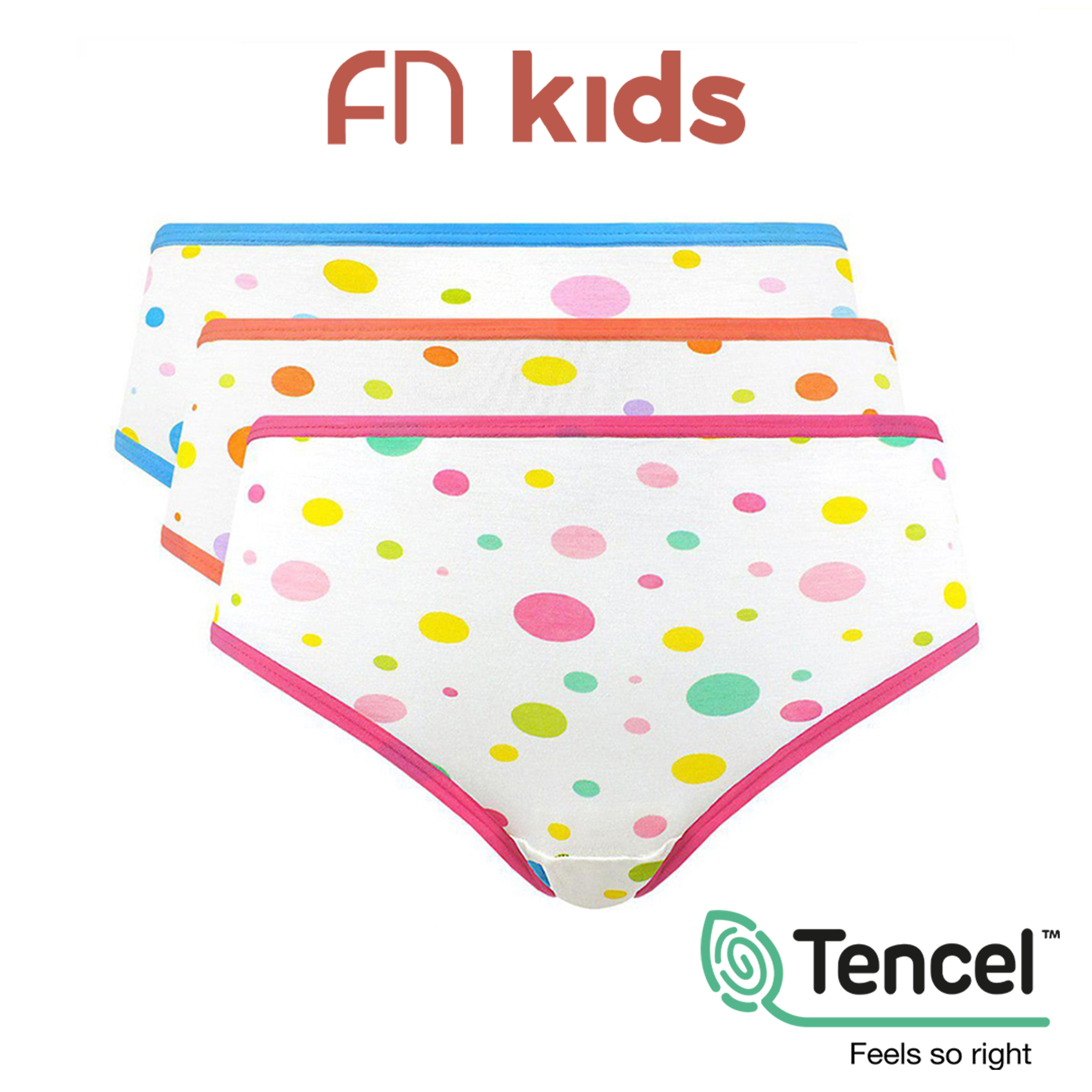 FN Kids Celana Dalam Midi Anak Perempuan 3 pcs NTK 3094