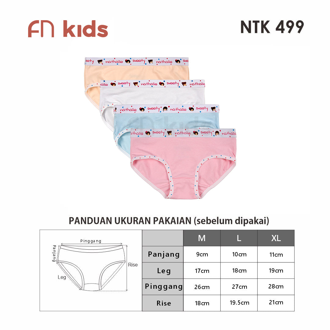 FN Kids Celana Dalam Anak Perempuan 1 pcs NTK 499