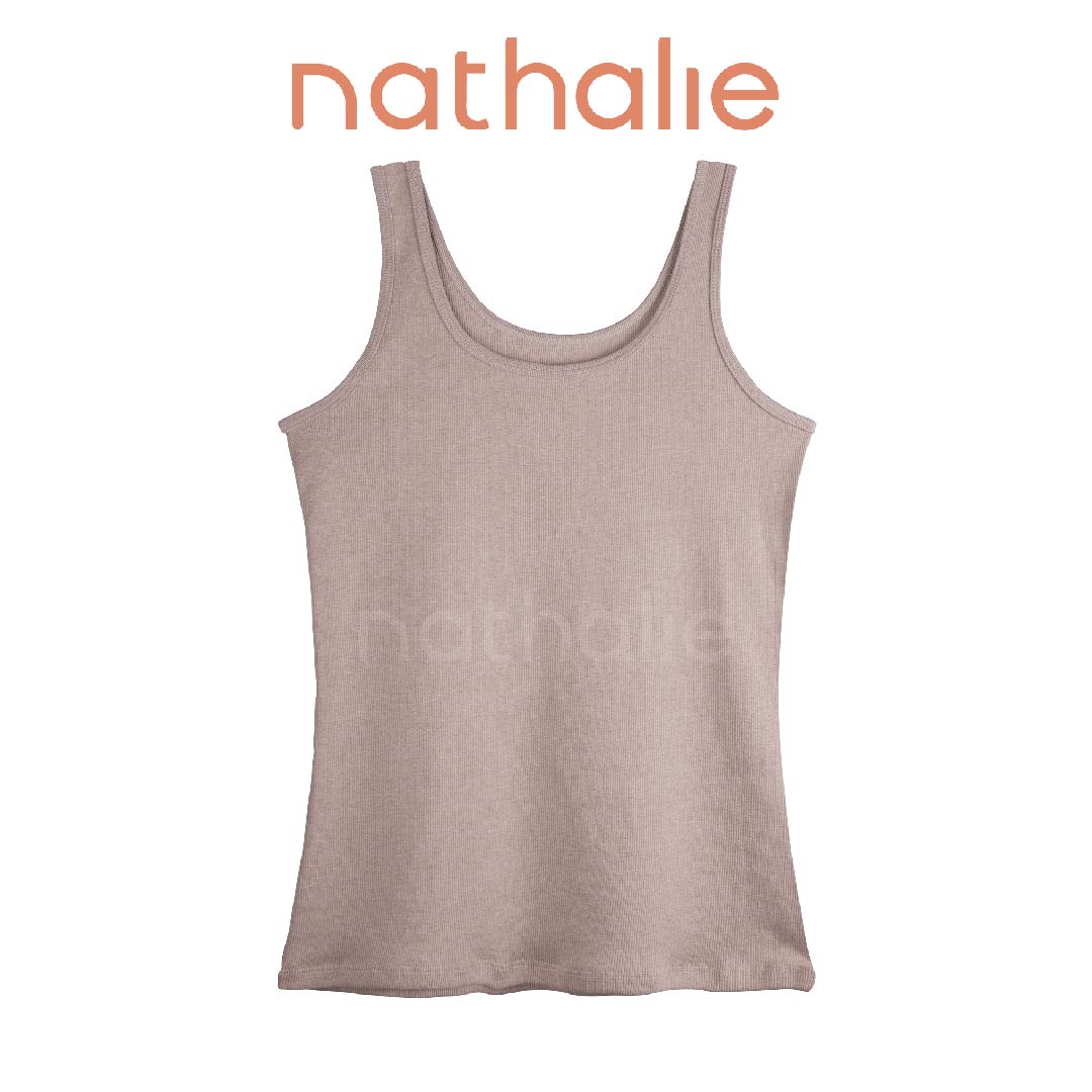 Nathalie Tanktop Cotton Blend Wide Strap NTA 3411