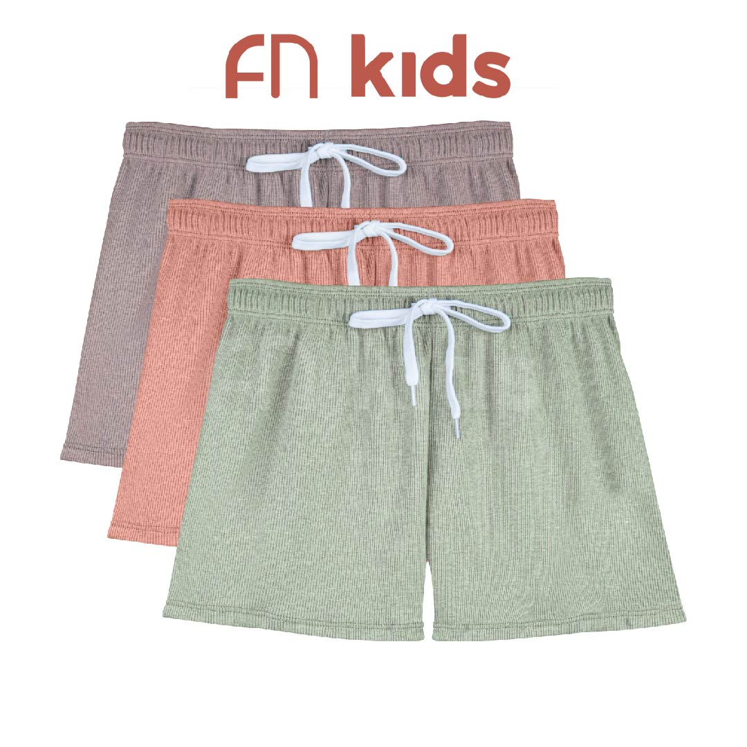 FN Kids Celana Pendek Anak Celana Santai Rumahan Anak Cvc Rib 1 PCS FNKC 3419