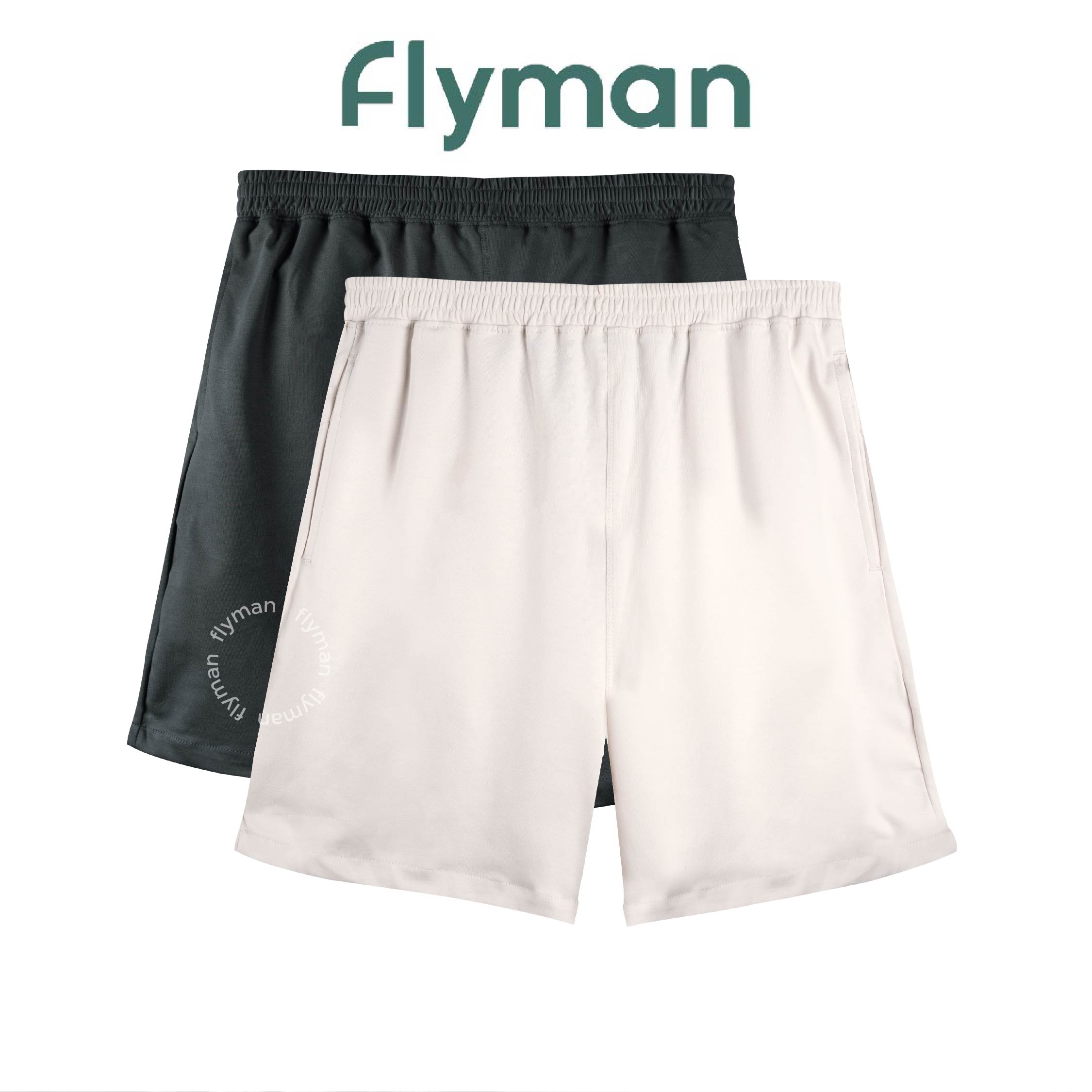 Flyman Celana Pendek Santai Pria Cln Tidur Rumah Katun Cowok 1 PCS FM 3403