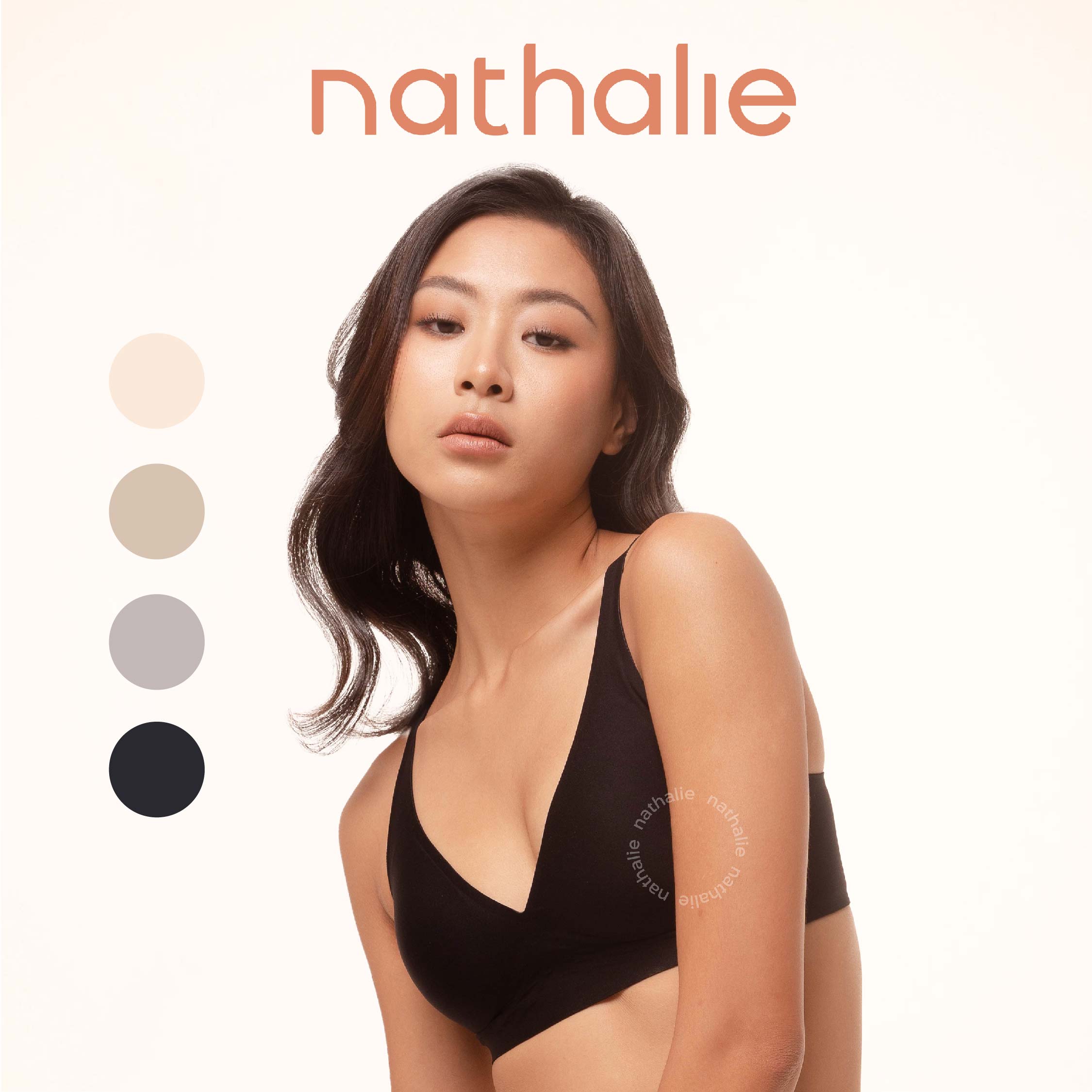 Nathalie V-Neck Seamless Bra NTB 3487
