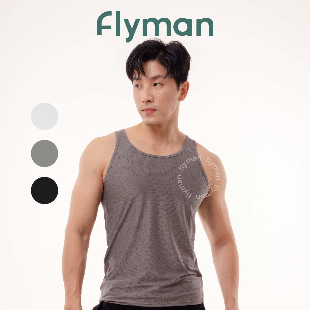 Flyman Kaos Dalam Pria Tank Top 1 pcs FMA 3366