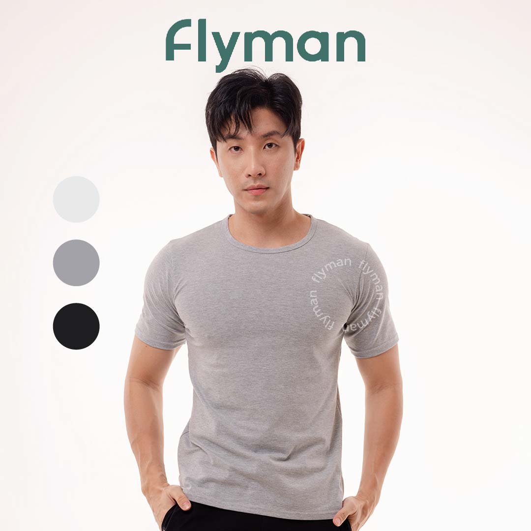 Flyman Kaos Dalam Pria T-Shirt 1 pcs FMA 3078