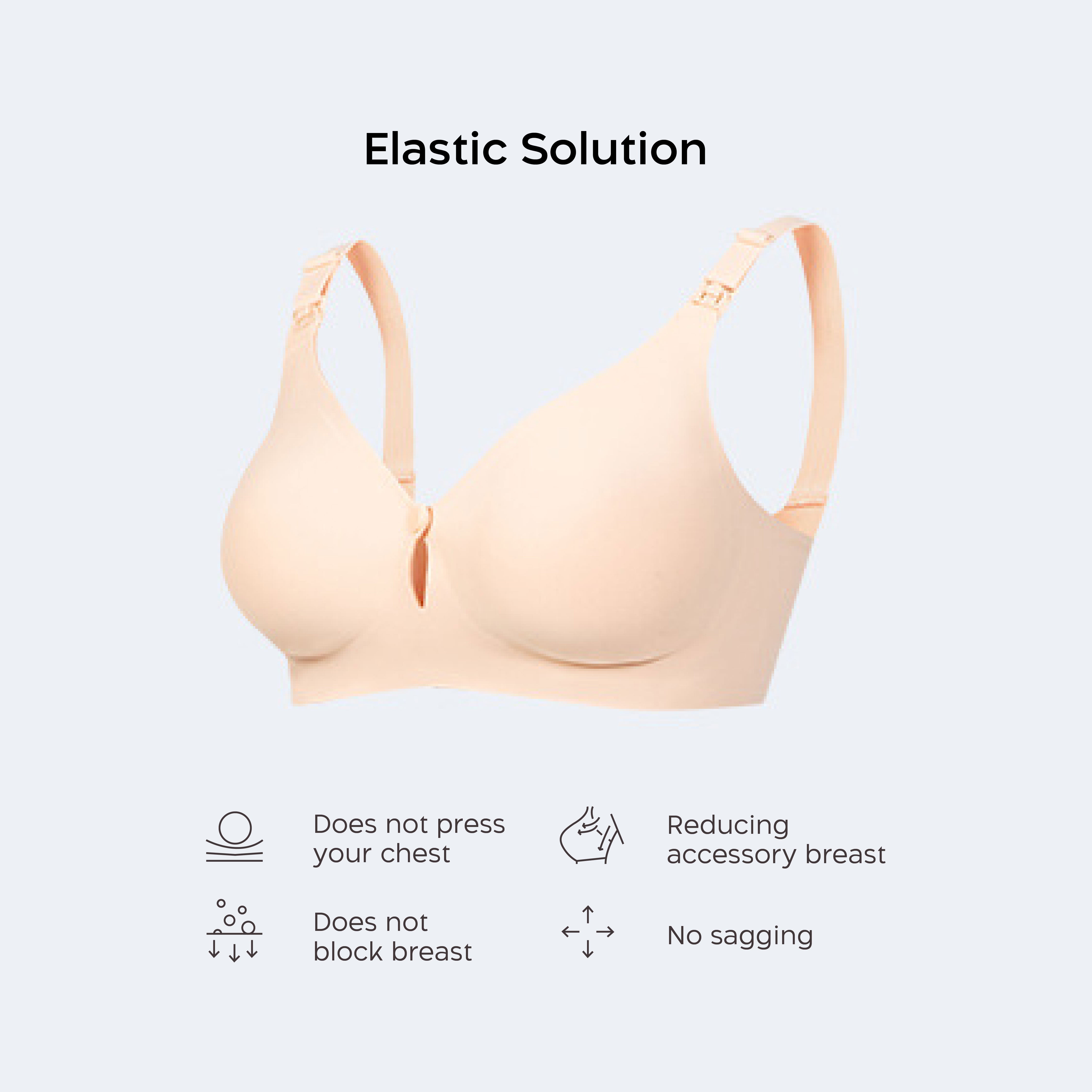 Nathalie Bra Seamless Menyusui Kancing Depan Beha Maternity Tanpa Kawat 1 Pcs NTB 3457