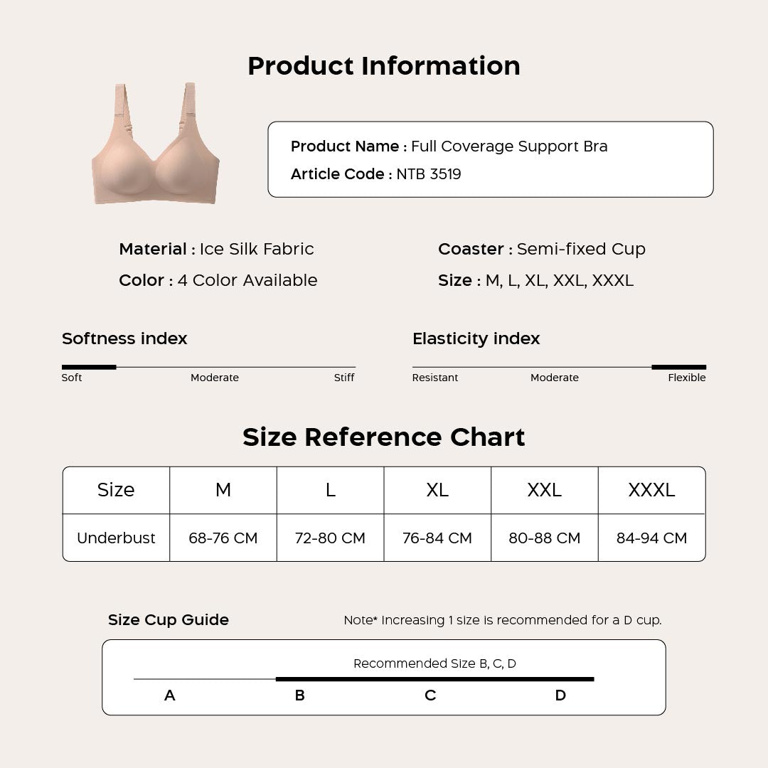 Nathalie Full Coverage Bra NTB 3519