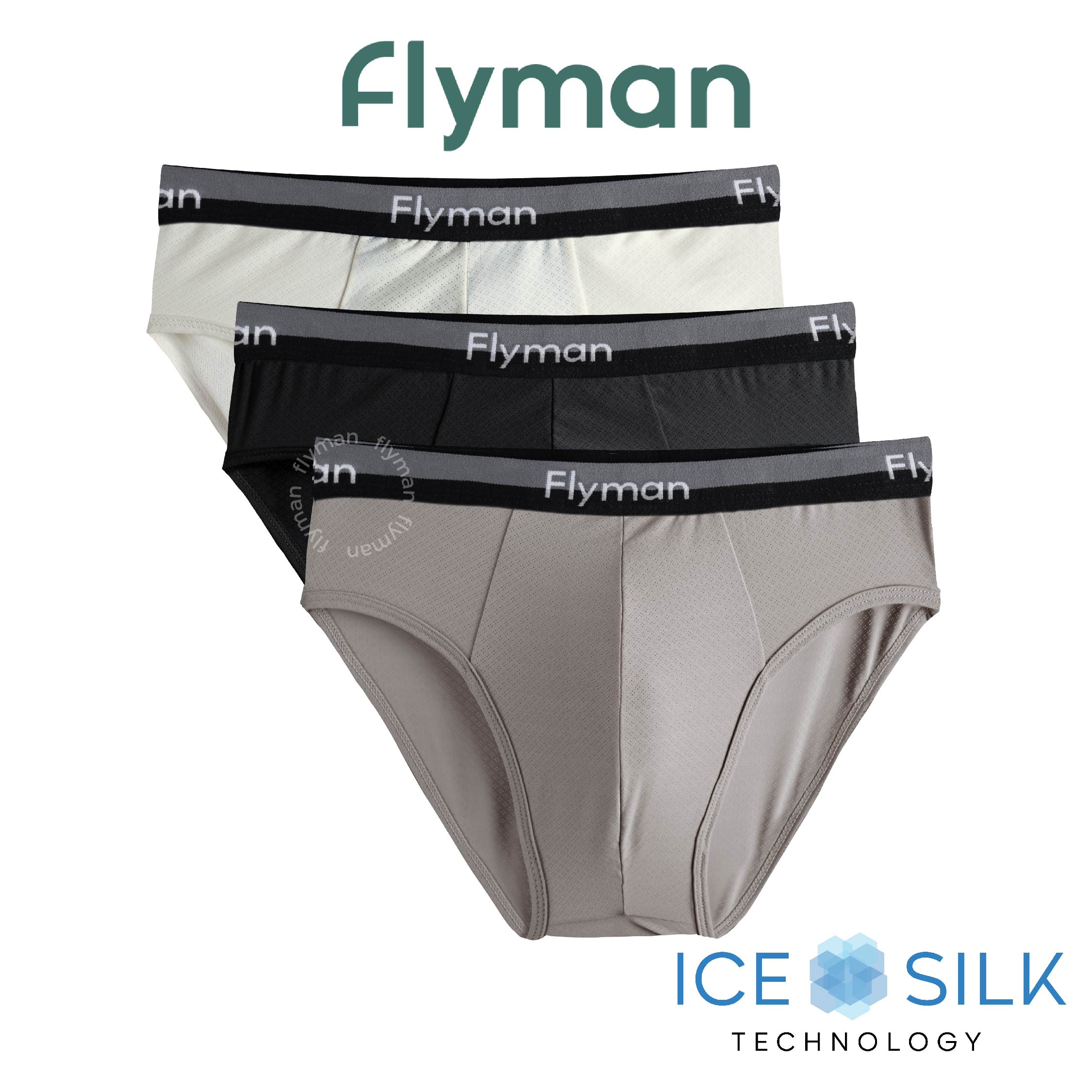 Flyman Celana Dalam Pria Briefs Micro Nylon FM 3455 1 Pcs