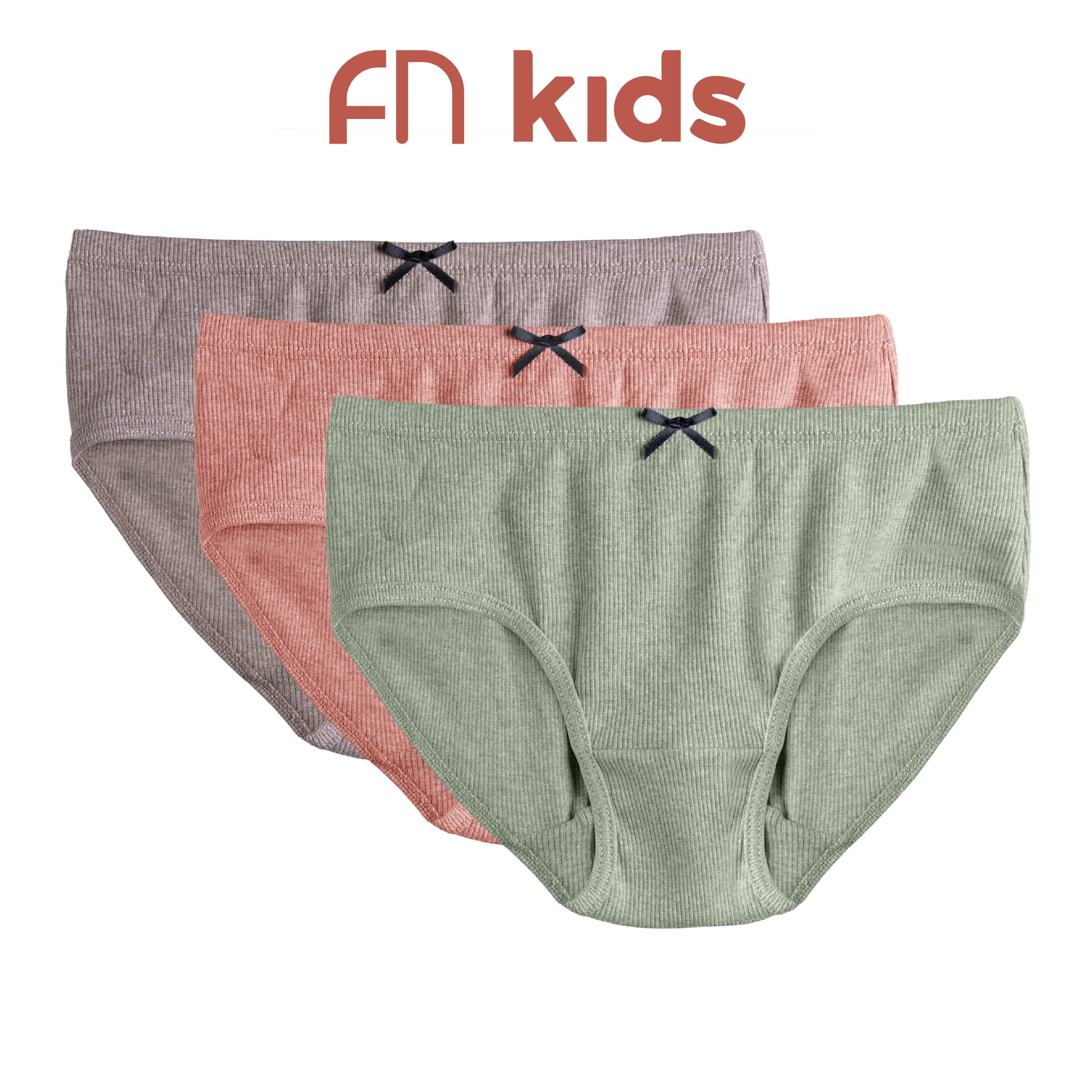 FN Kids Celana Dalam Anak Perempuan Katun Rib Clana Dalam Anak Cewek 1 Pcs NTKC 3421