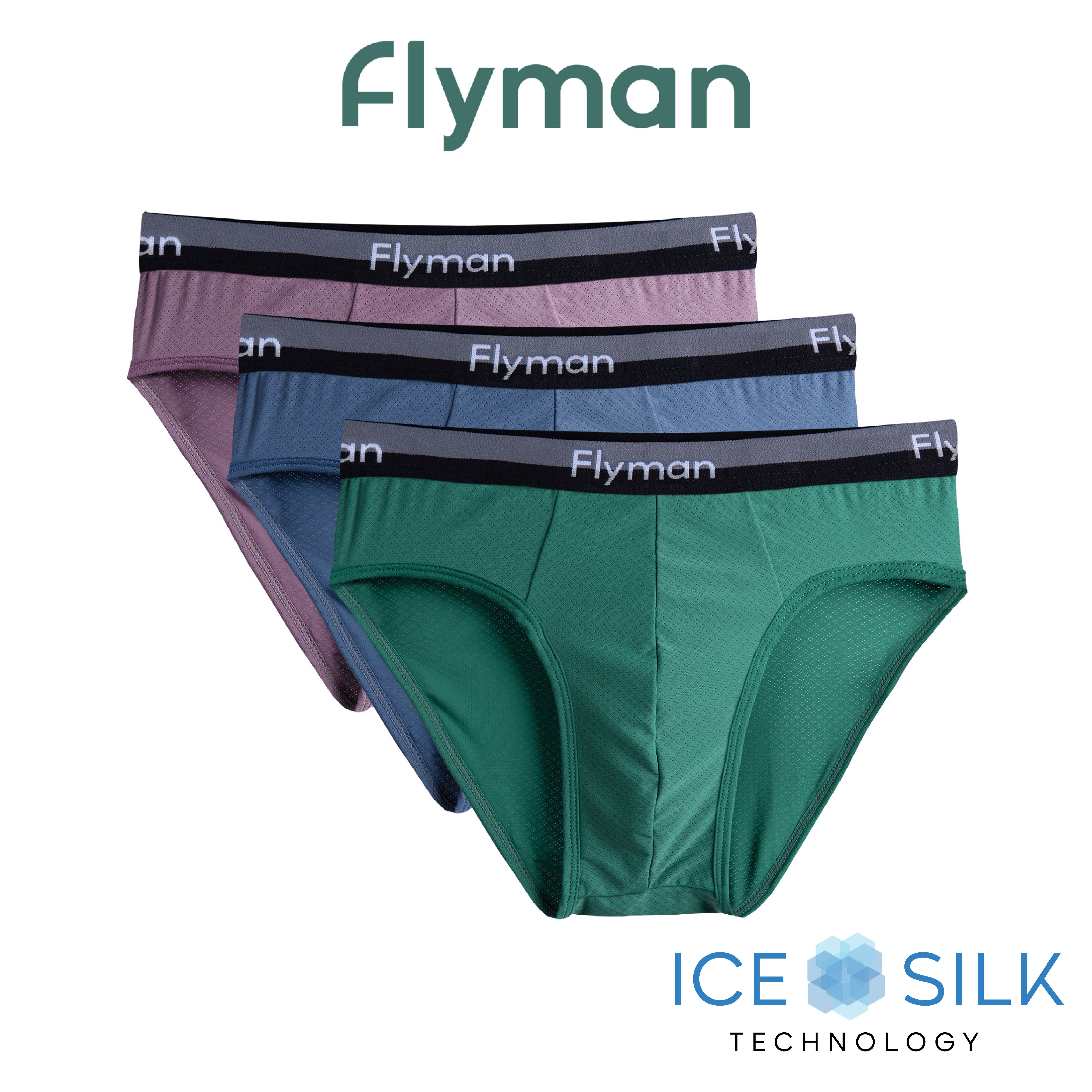 Flyman Celana Dalam Pria Briefs Micro Nylon FM 3455 1 Pcs